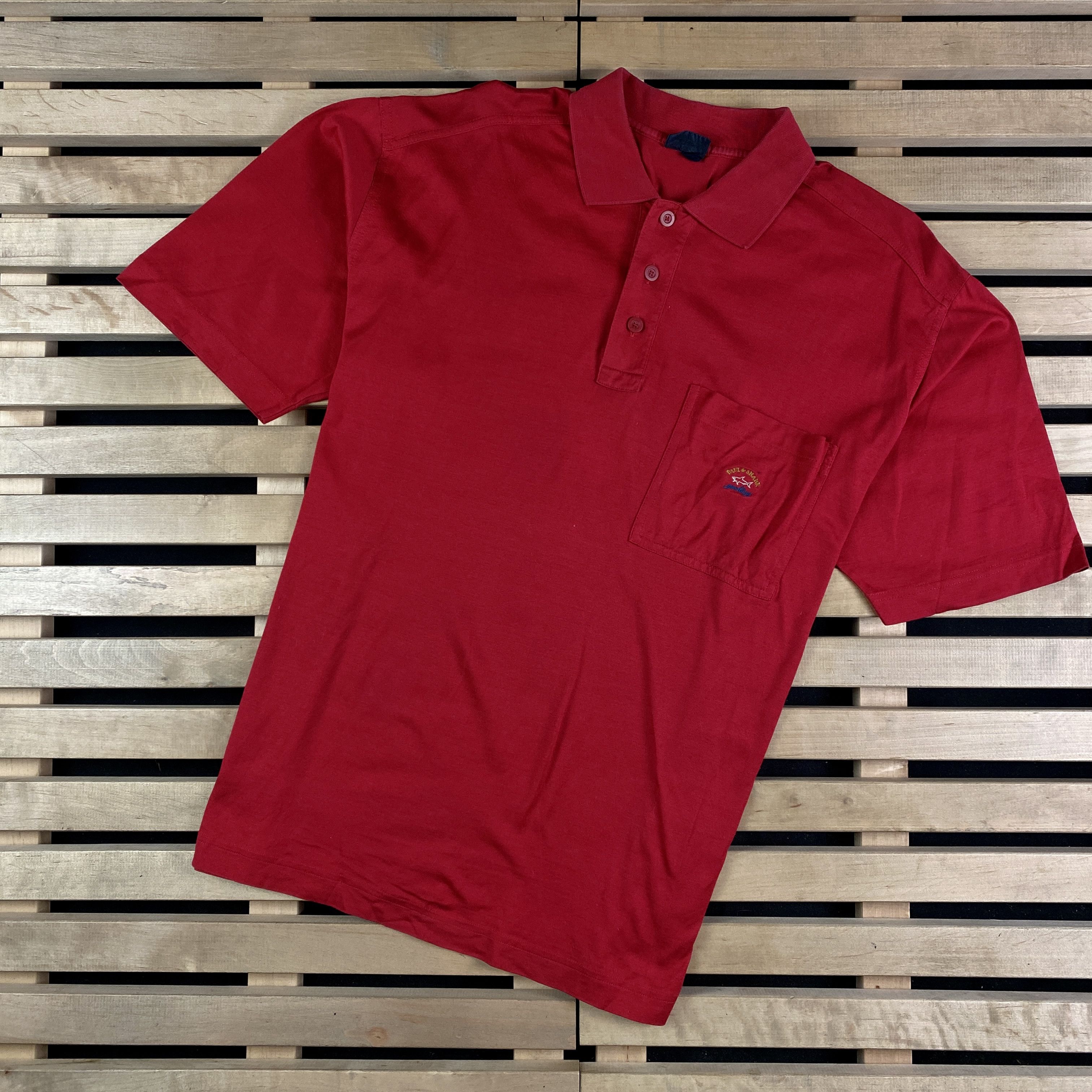 Paul & Shark × Vintage Men’s Polo T-Shirt Paul&Shark Vintage Size L Size US L / EU 52-54 / 3 - 1 Thumbnail