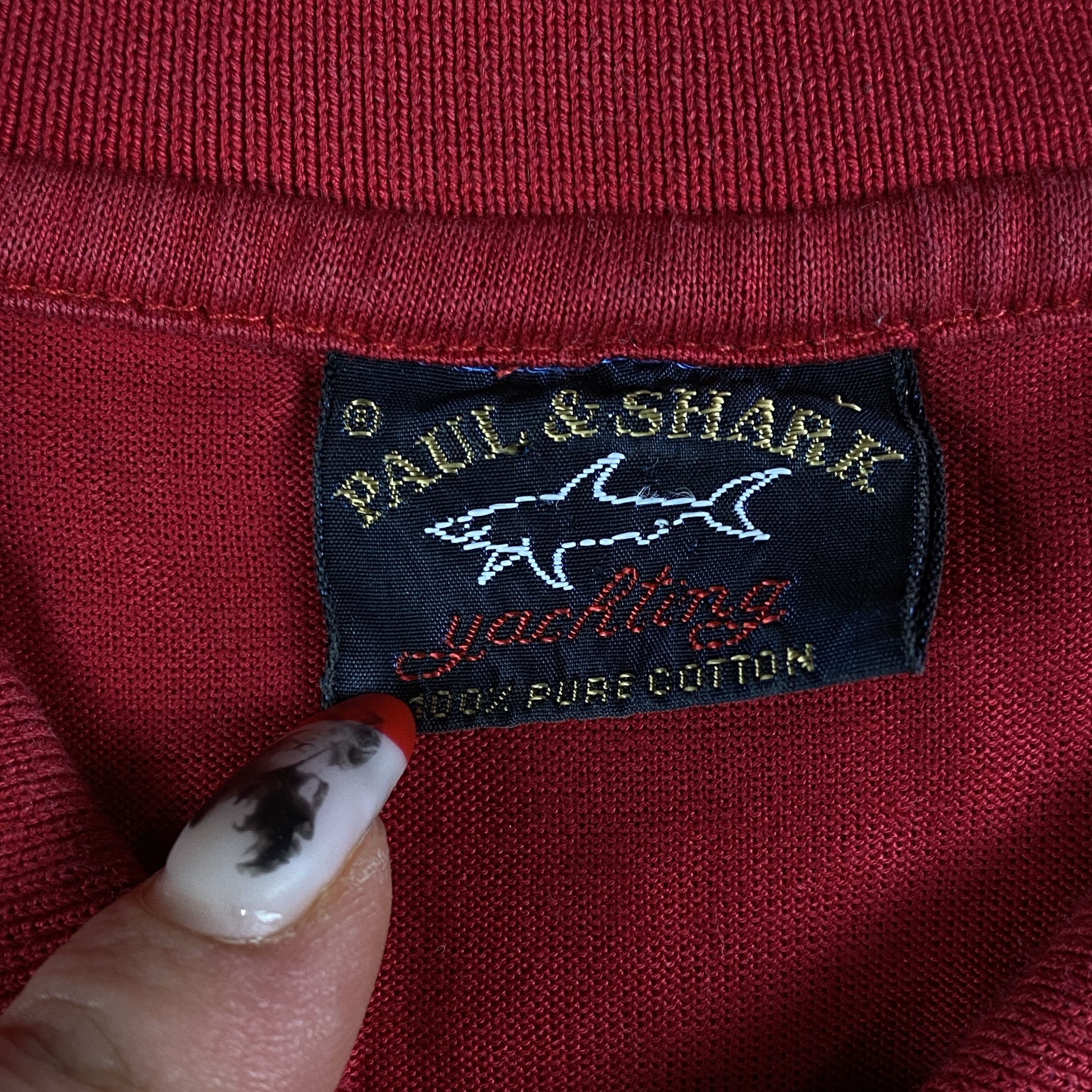 Paul & Shark × Vintage Men’s Polo T-Shirt Paul&Shark Vintage Size L Size US L / EU 52-54 / 3 - 4 Thumbnail