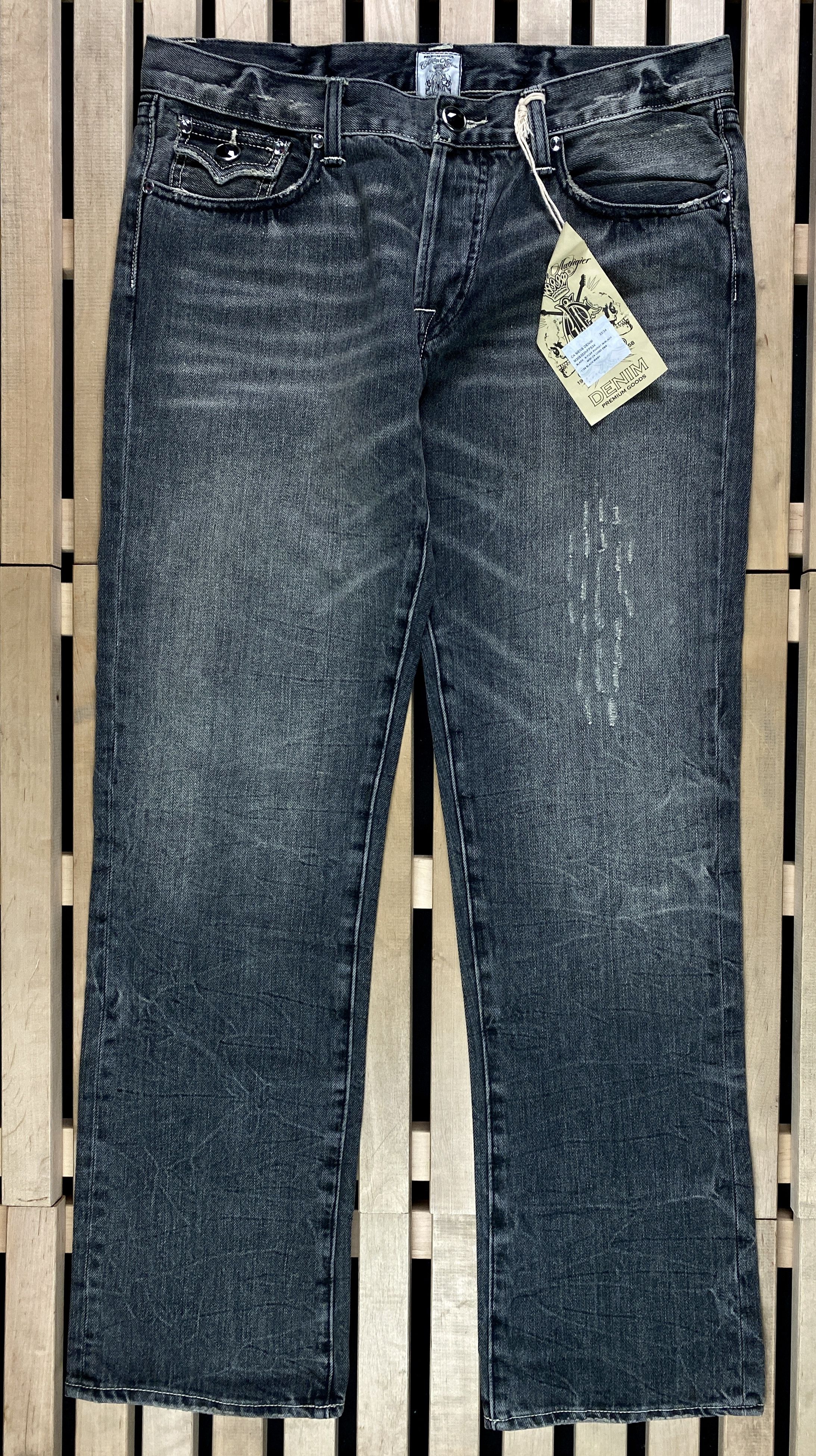 Christian Audigier Men’s Jeans Pants Christian Audigier Size 33/34 Size US 34 / EU 50 - 1 Thumbnail