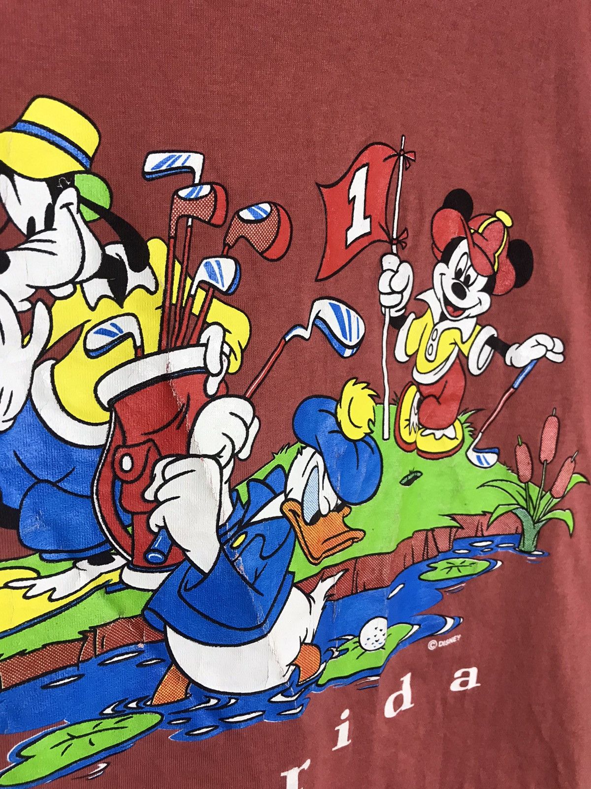 Disney Vintage 80s 90s Disney t-shirt Size US L / EU 52-54 / 3 - 3 Thumbnail