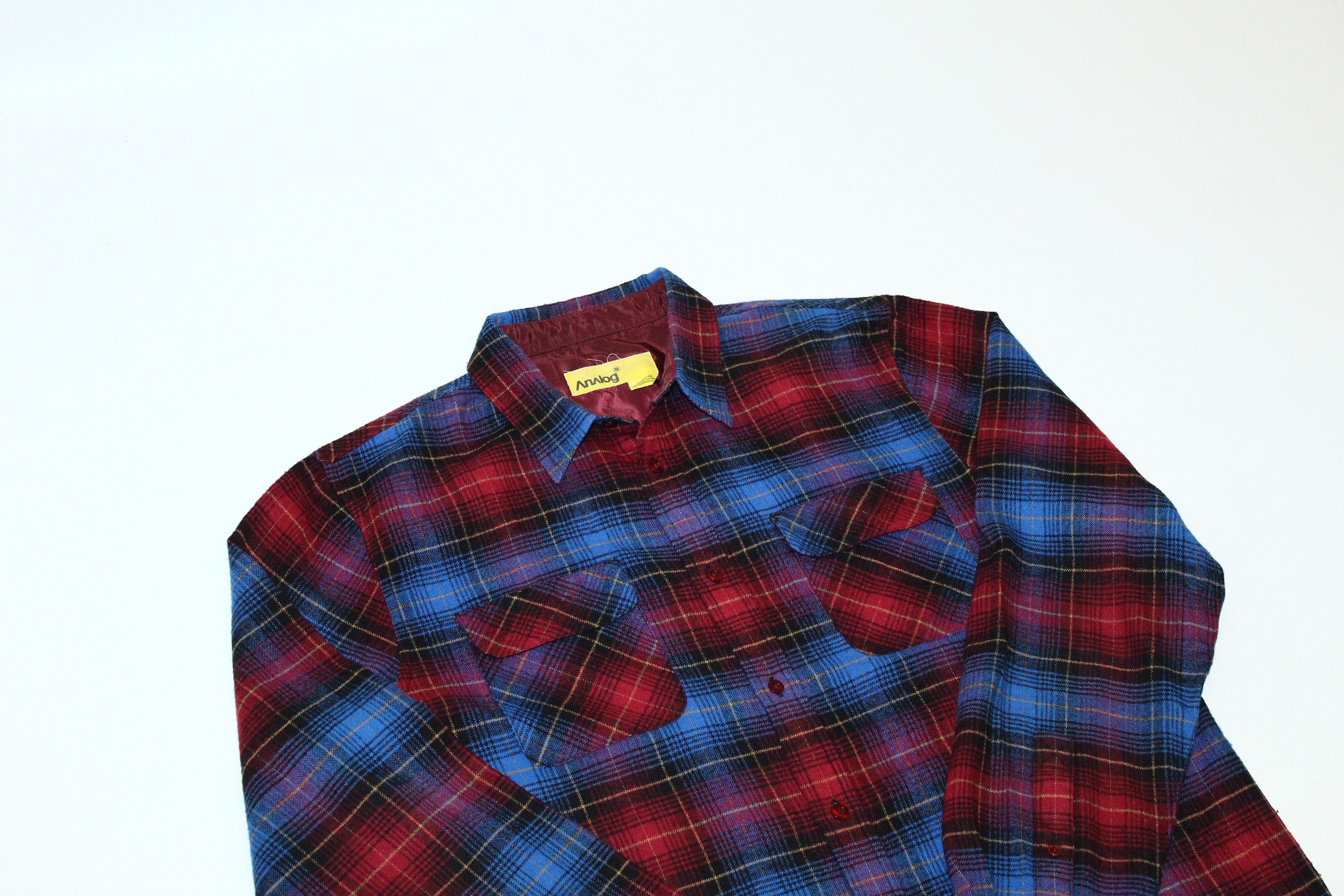 Analog 🔥VTG Analog Plaid Rugged Flannel Baggy Shirt Size US M / EU 48-50 / 2 - 3 Thumbnail