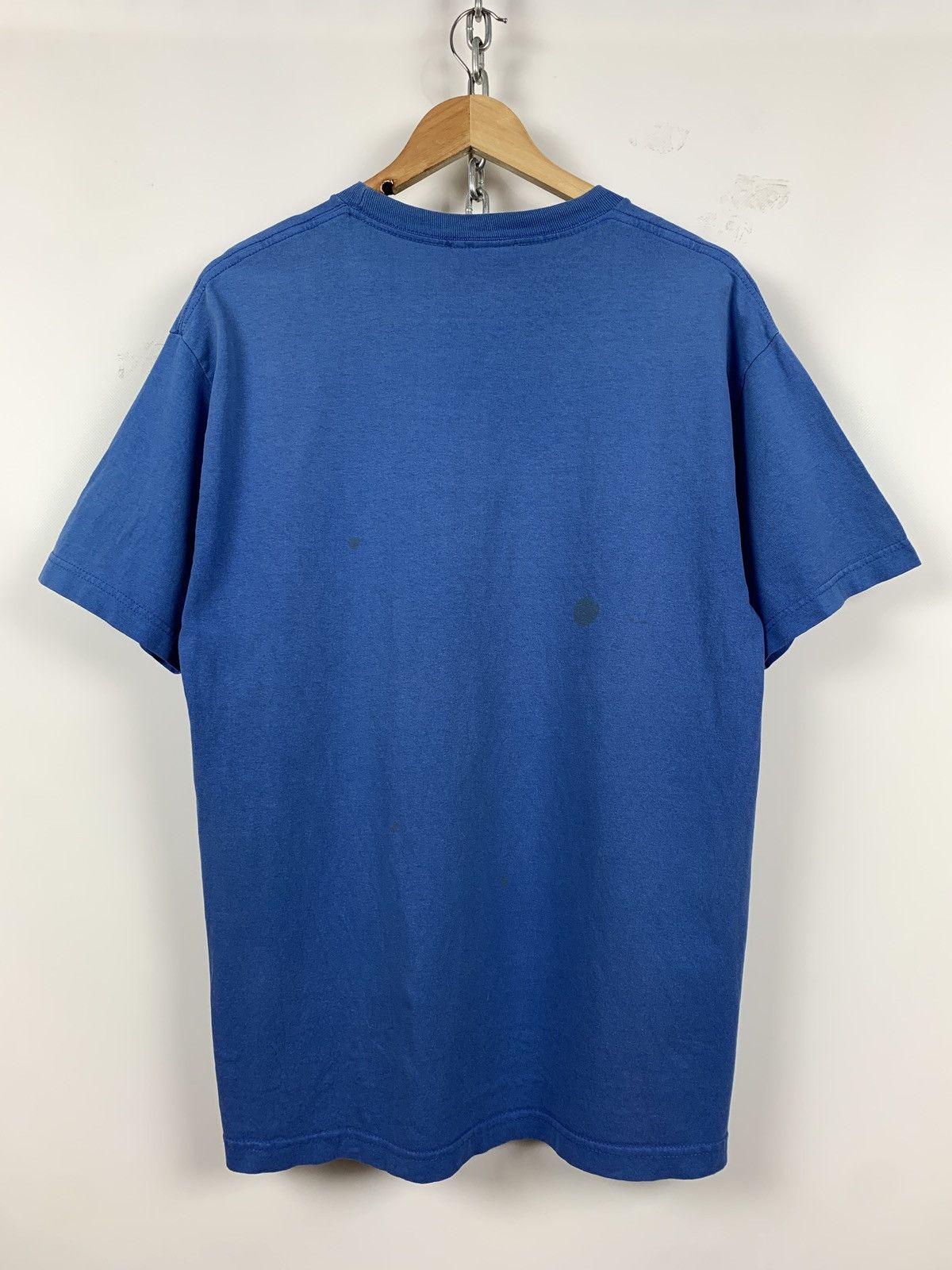 Hook-Ups 00s Vintage World Industries Blue Skateboard T-Shirt Size US M / EU 48-50 / 2 - 6 Thumbnail