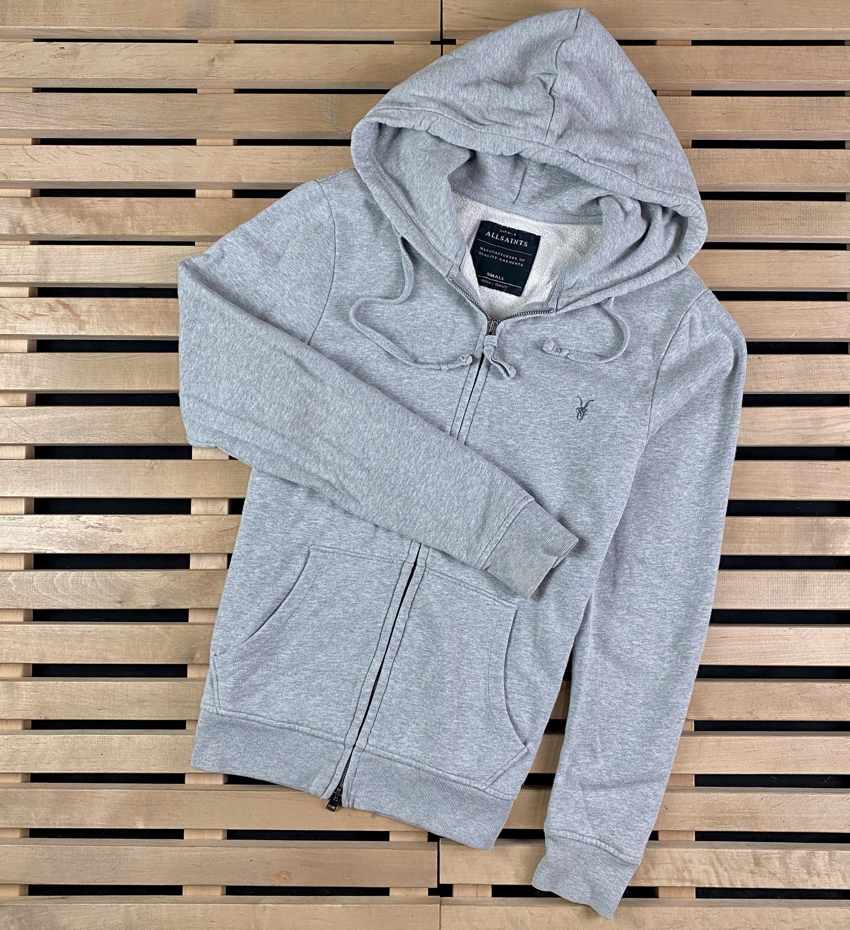 Allsaints Men’s Zip Hoodie Allsaints Size S Size US S / EU 44-46 / 1 - 1 Thumbnail