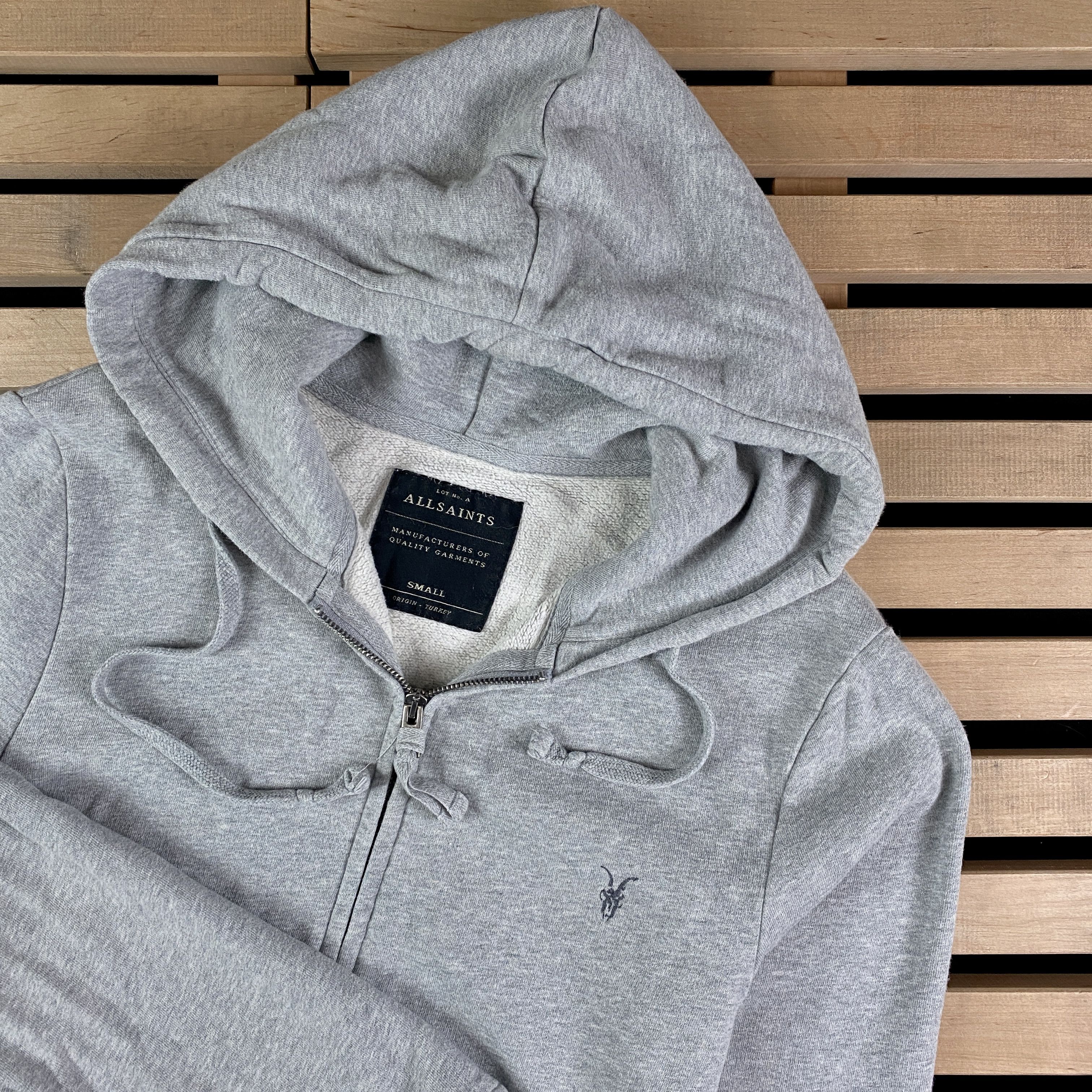 Allsaints Men’s Zip Hoodie Allsaints Size S Size US S / EU 44-46 / 1 - 2 Thumbnail