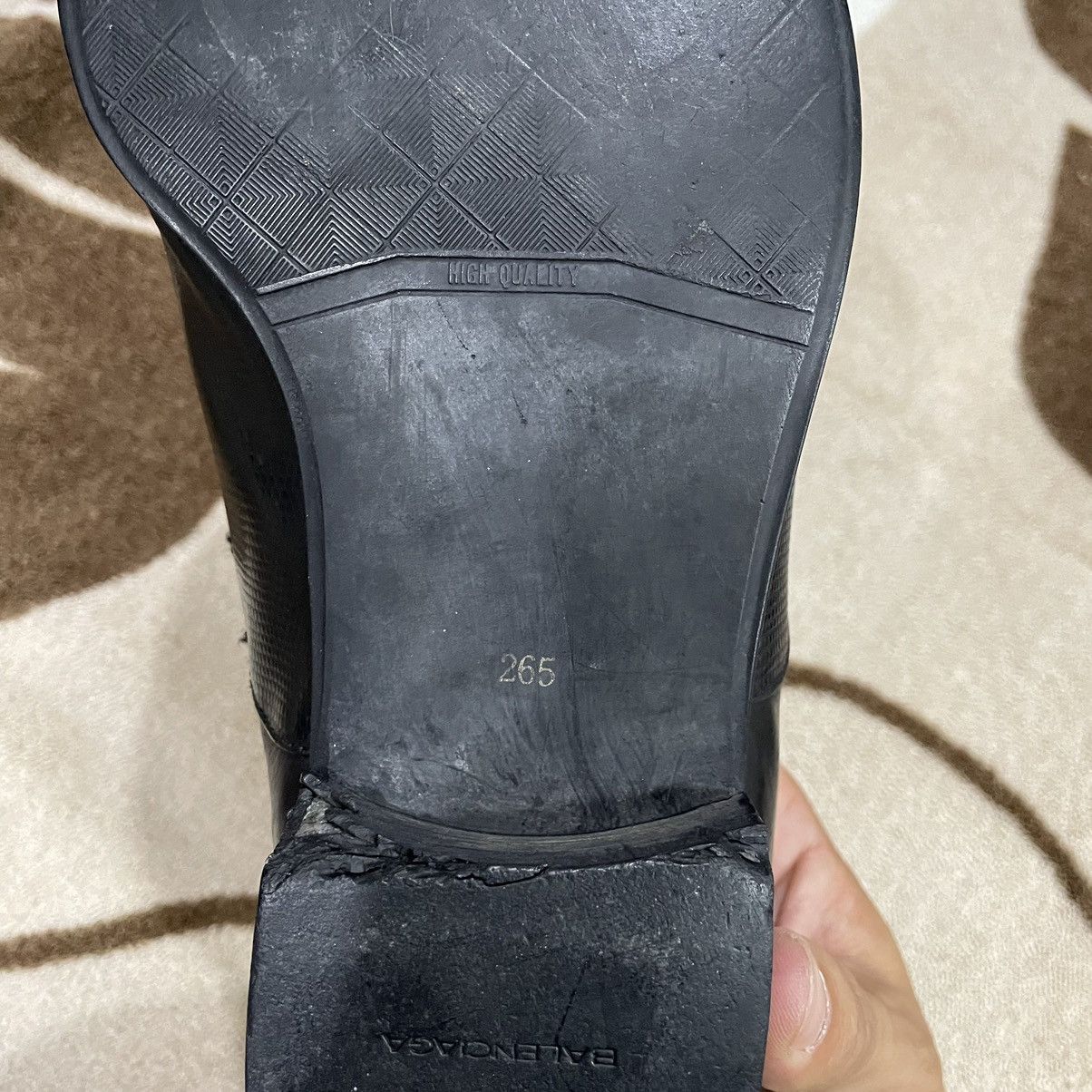 Balenciaga vintage balenciaga dress shoes Size US 8.5 / EU 41-42 - 12 Thumbnail