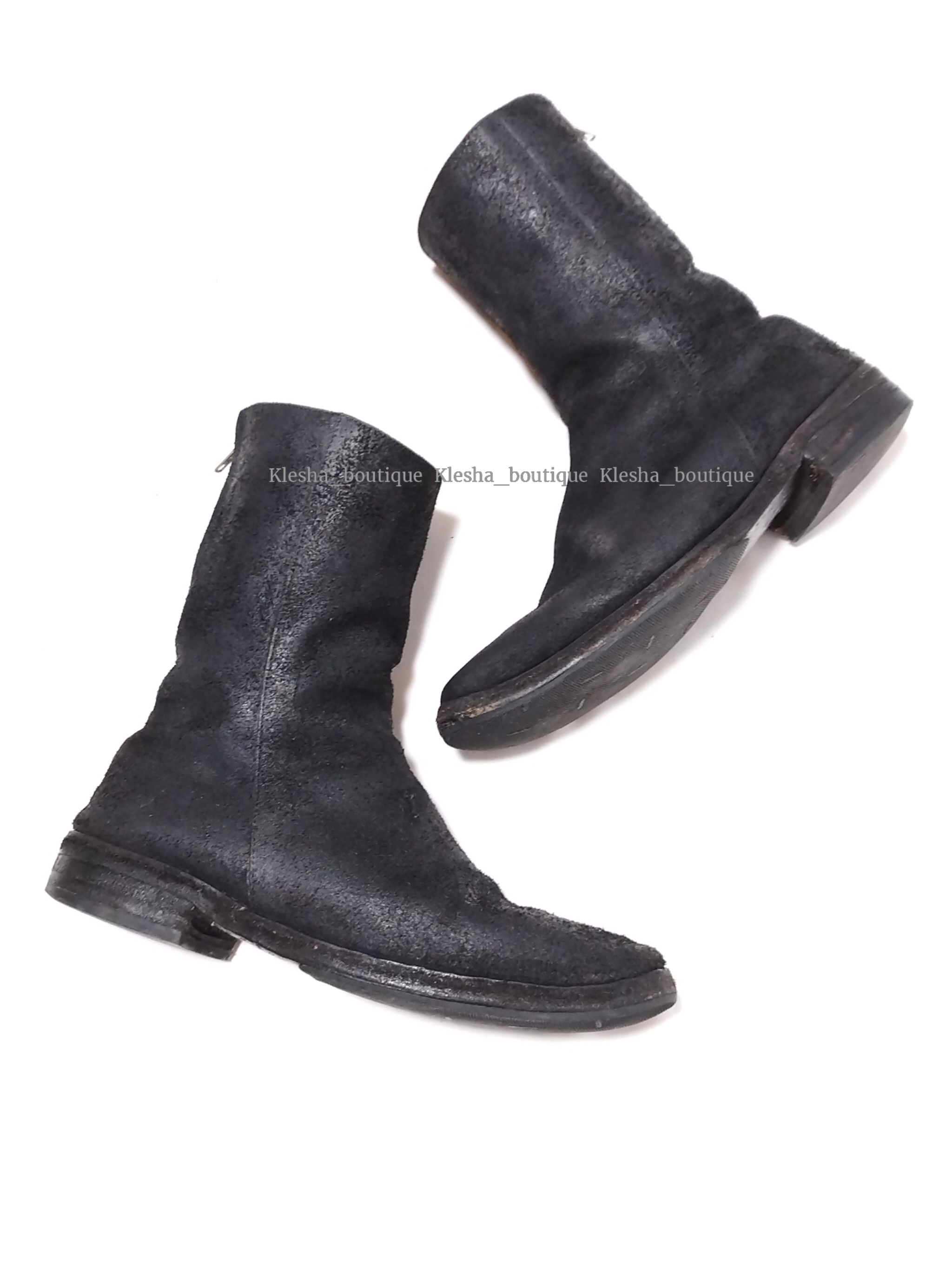 A1923 ST3 Horse reverse destroy leather boots | Grailed
