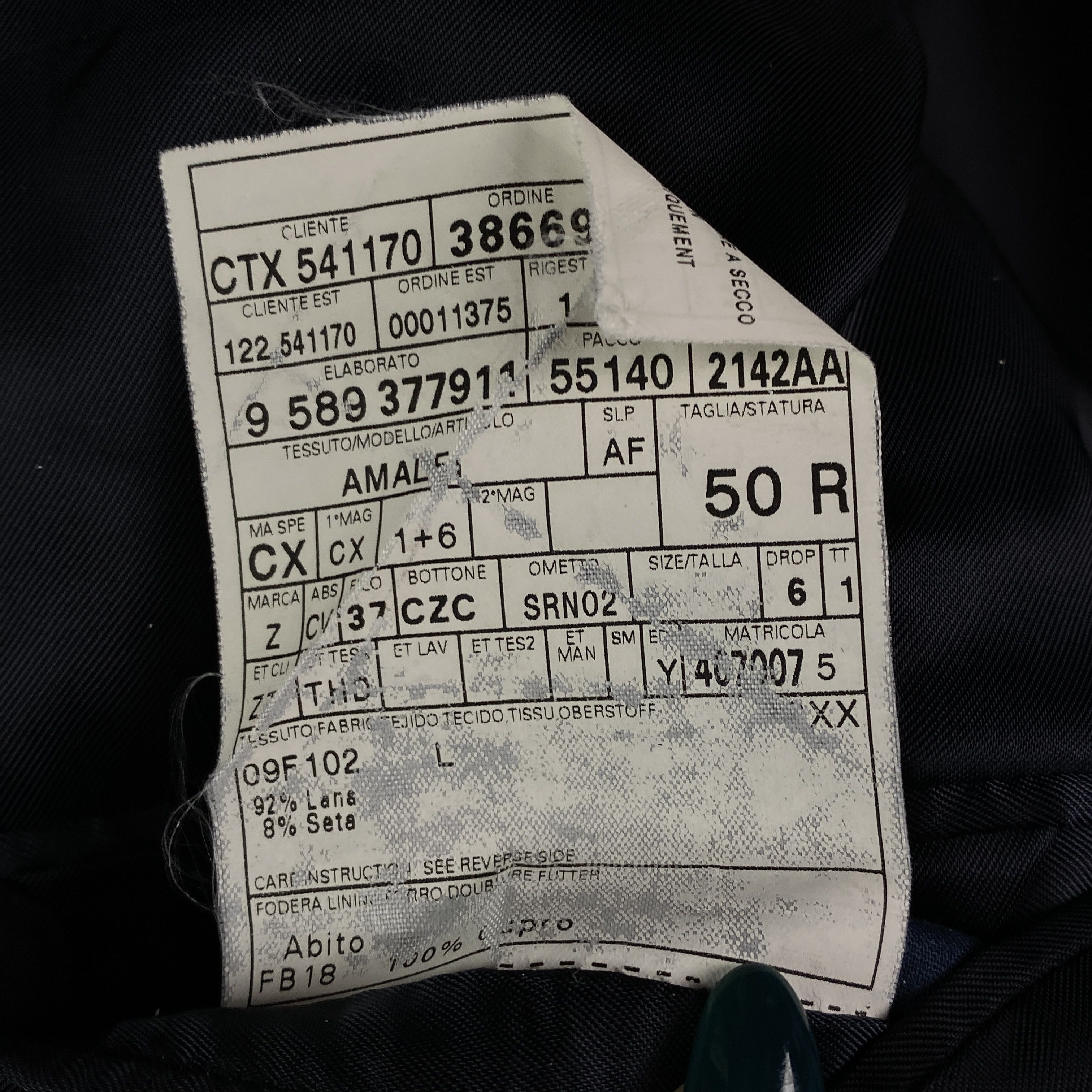 Ermenegildo Zegna × Z Zegna Mens Blazer Jacket Ermenegildo Zegna Size 50R Size 50R - 7 Thumbnail