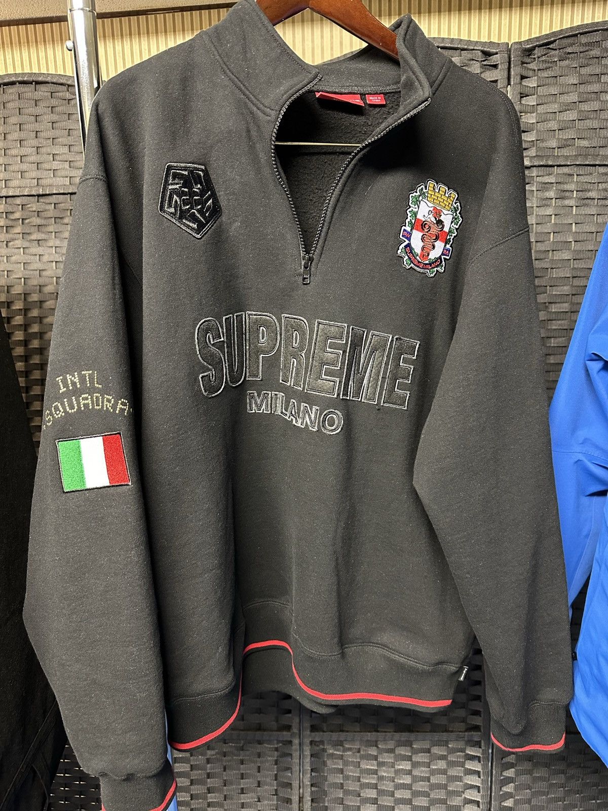 Supreme Supreme Milano Half Zip Pullover | Grailed