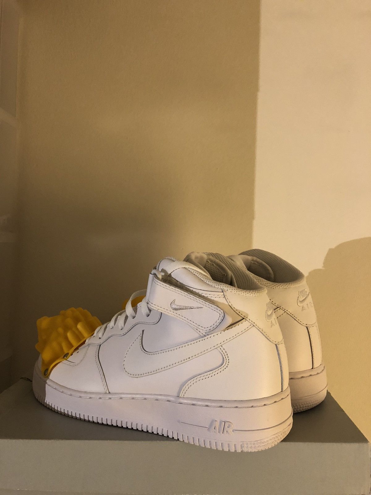 Comme des Garcons Air Force 1 Mid 07 White 2017 CDG COMME des CARGONS Dinosaur Size US 11 / EU 44 - 8 Thumbnail