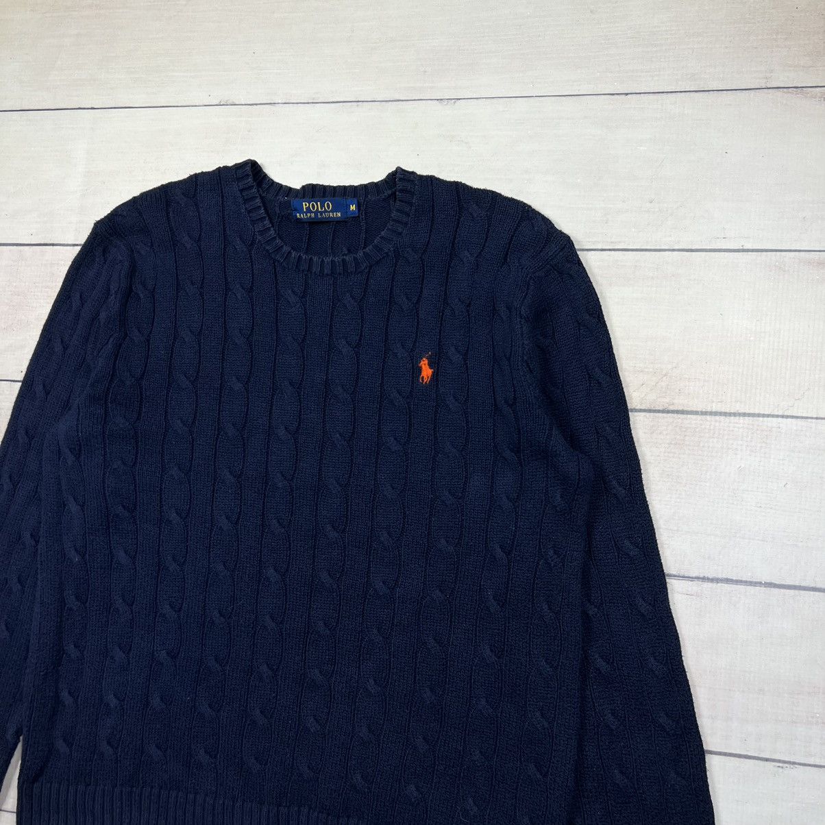 Polo Ralph Lauren × Ralph Lauren Polo Ralph Lauren Knitwear Sweater Navy Size US M / EU 48-50 / 2 - 3 Thumbnail