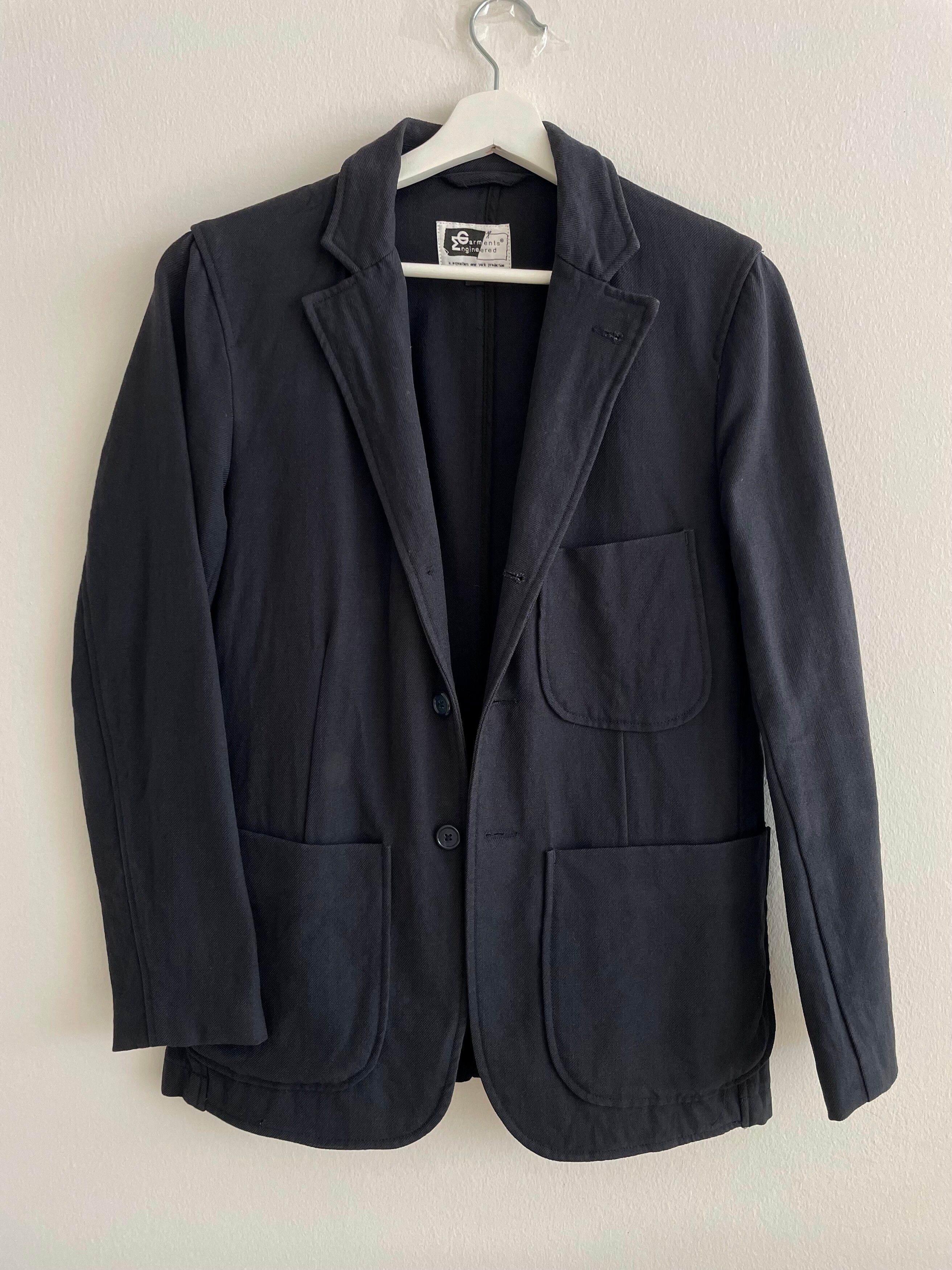 Engineered Garments Navy Blazer Chore Twill | Grailed