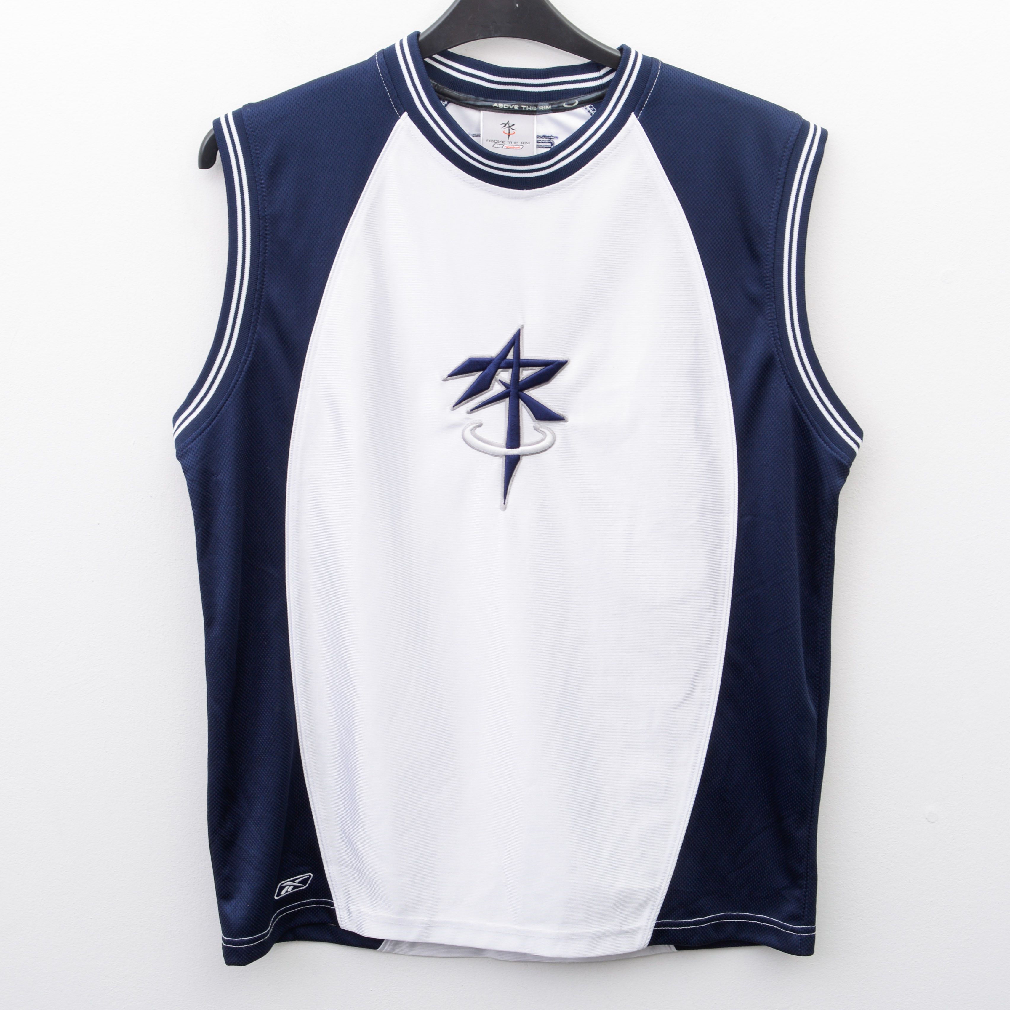 Above the Rim × Rap Tees × Reebok Above the Rim Men XS Basketball Tank UK 36 Jersey Shirt Vest Size US XS / EU 42 / 0 - 1 Thumbnail