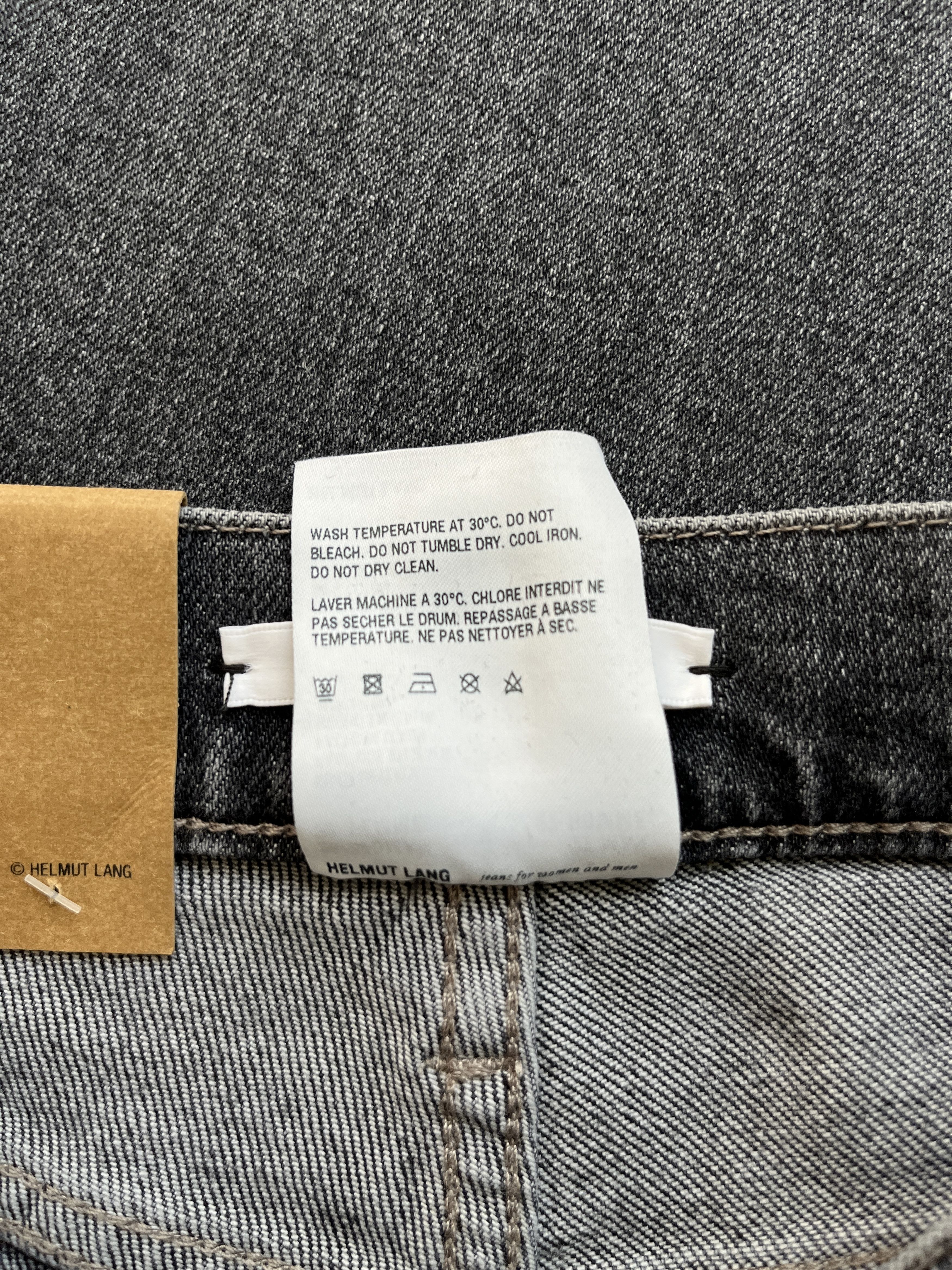 Helmut Lang ⚡️QUICK SALE⚡️Helmut Lang Grey Hi Spikes High Rise Jeans Size 26" / US 2 / IT 38 - 6 Thumbnail