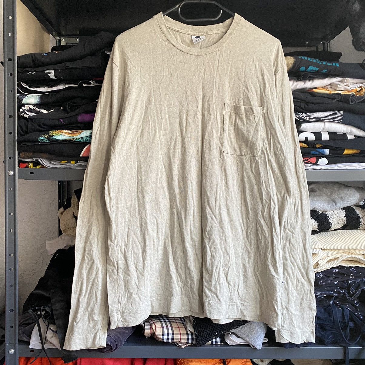 NN07 NO NATIONALITY NN07 BASIC COTTON/LINEN MINIMAL LONG SLEEVE Size US M / EU 48-50 / 2 - 1 Thumbnail
