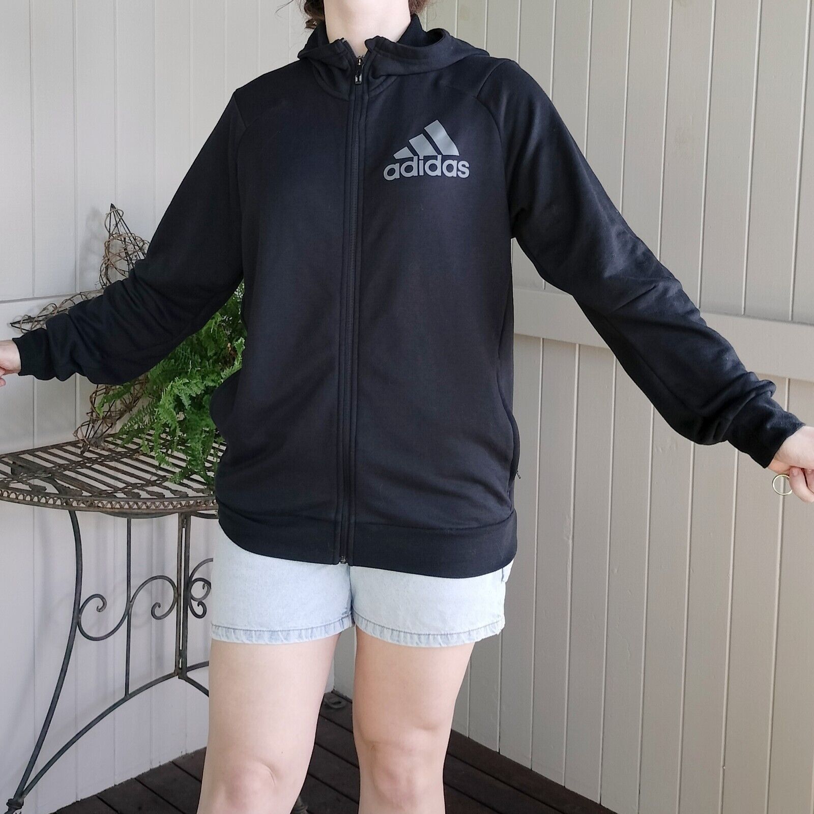 Adidas × Other Adidas Jacket Full Zip Prime Climalite Hooded Eshay Size US L / EU 52-54 / 3 - 3 Thumbnail