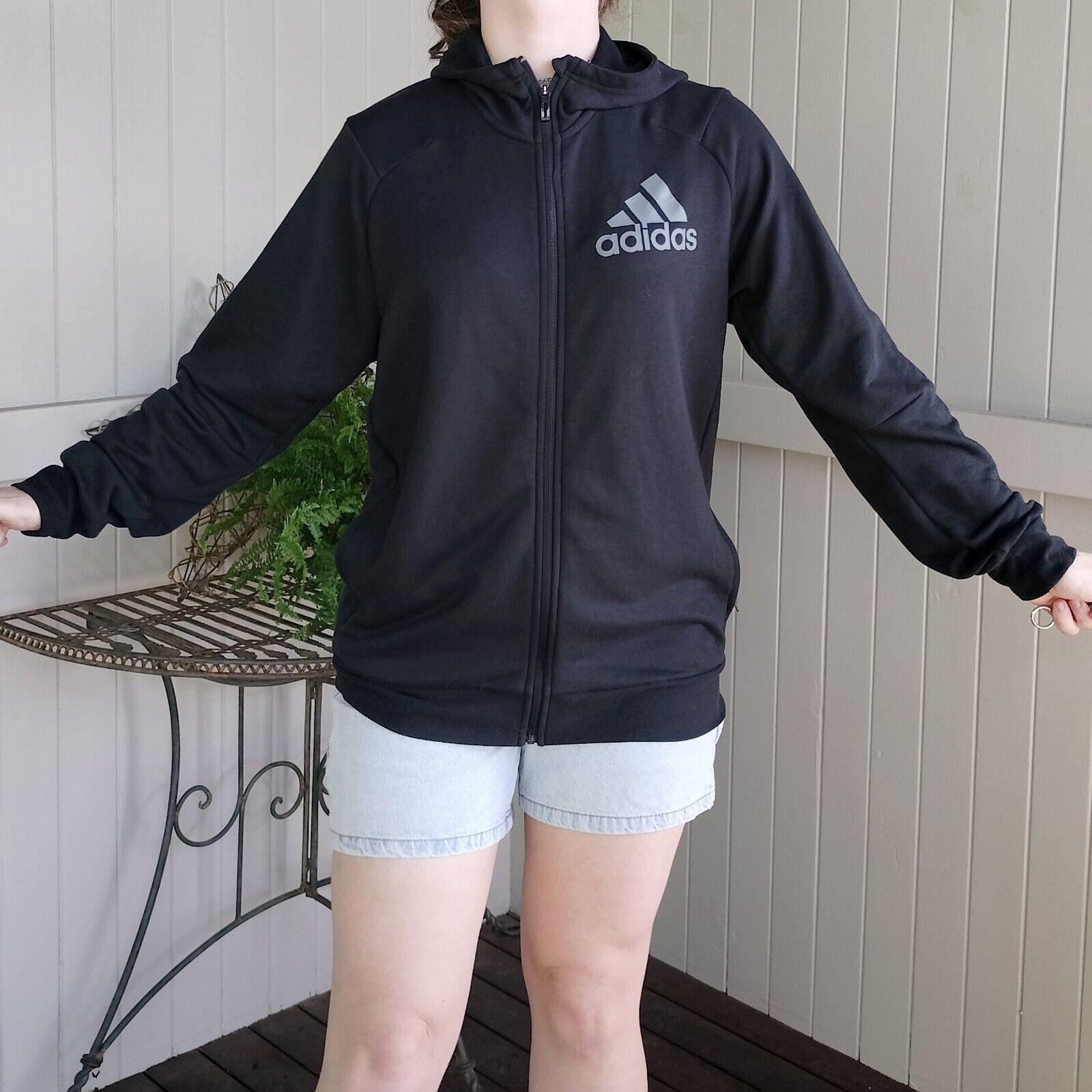 Adidas × Other Adidas Jacket Full Zip Prime Climalite Hooded Eshay Size US L / EU 52-54 / 3 - 2 Thumbnail