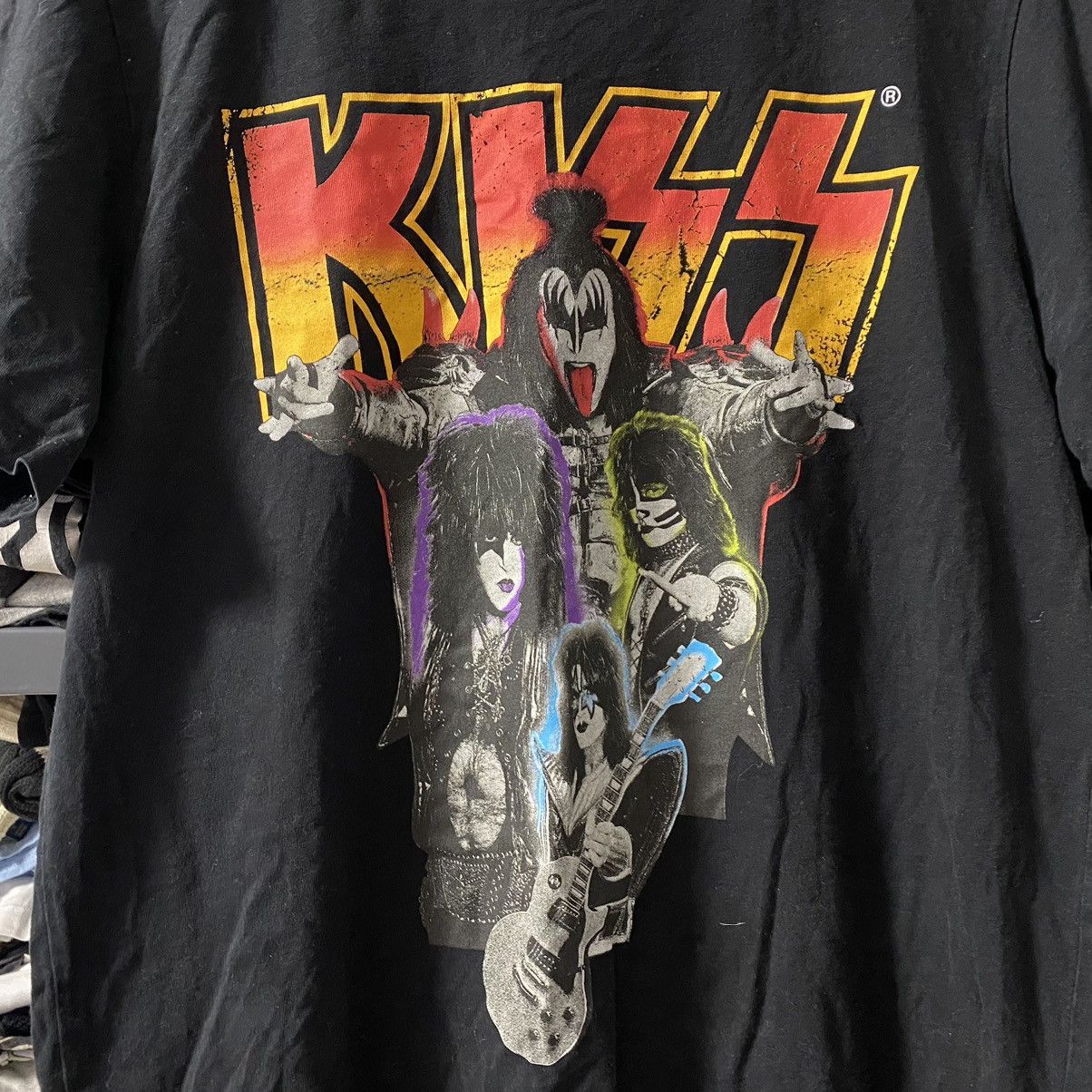 Band Tees KISS LEGENDARY BAND PAITED FACES T SHIRT Size US M / EU 48-50 / 2 - 2 Thumbnail