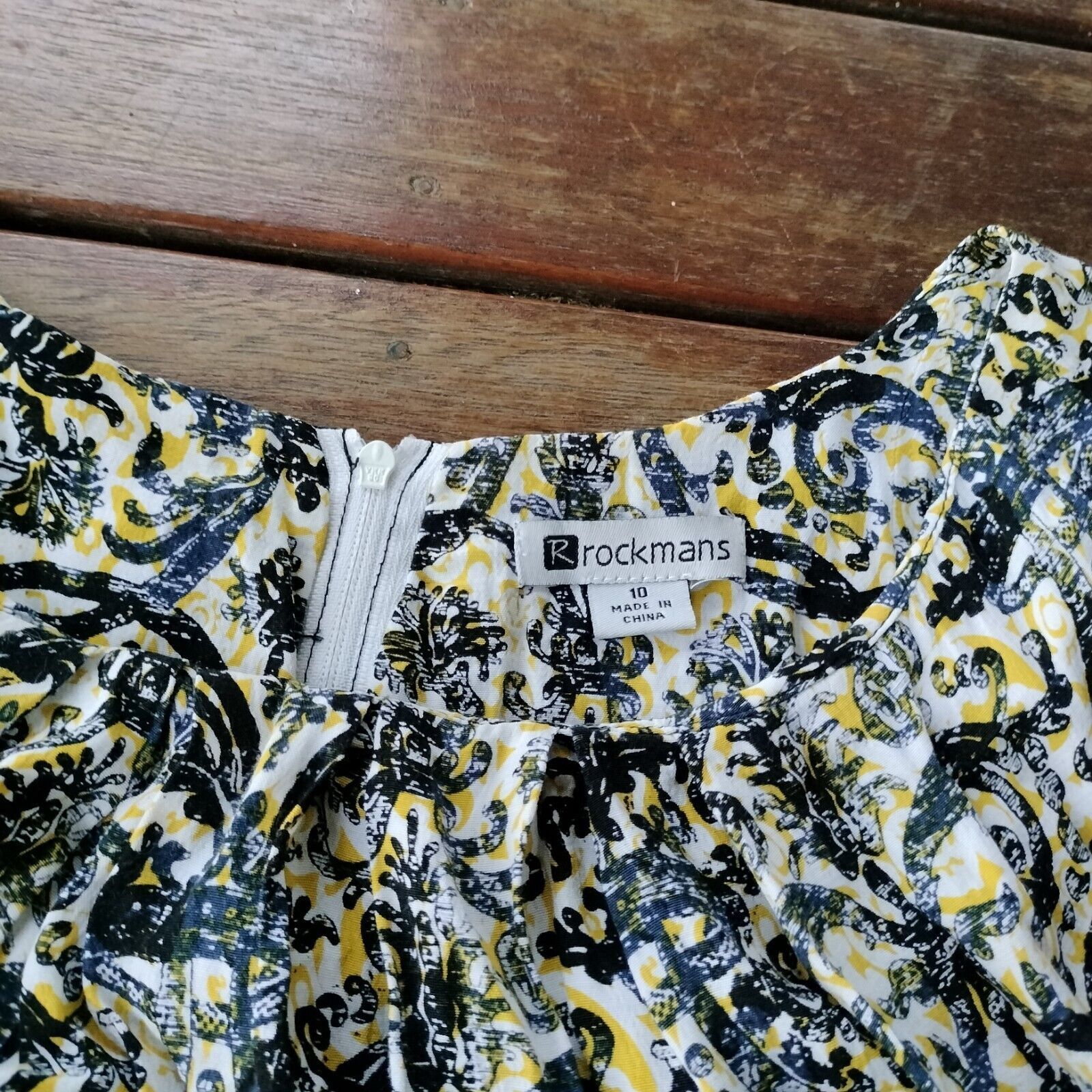 Designer A Line Tea Pleated Crepe Jacquard Teacher Cocktail Dress Size L / US 10 / IT 46 - 8 Thumbnail