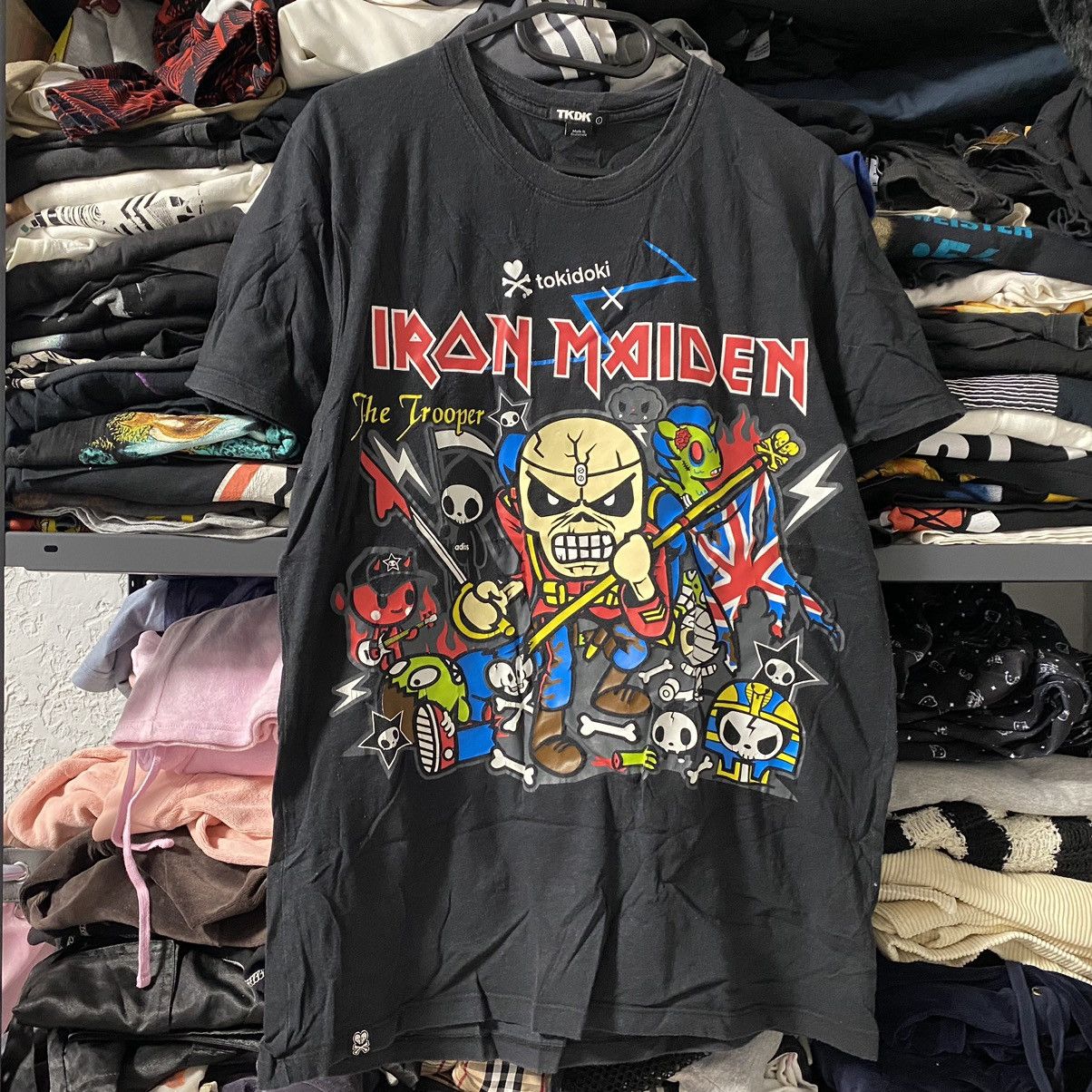 Band Tees IRON MAIDEN TOKIDOKI CARTOON DEMONS JAPANESE T SHIRT Size US L / EU 52-54 / 3 - 1 Thumbnail
