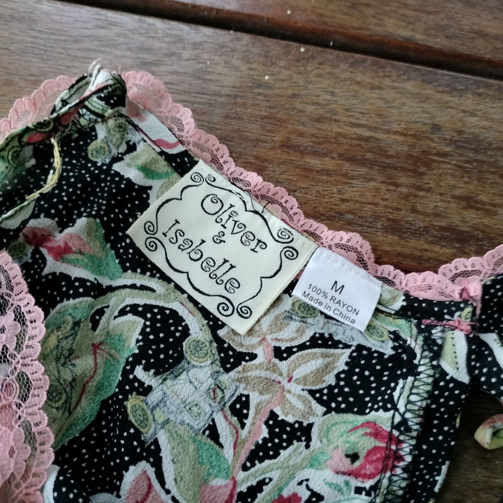 Designer Oliver & Isabelle Dress Floral A Line Midi Tea Tulle Size M / US 6-8 / IT 42-44 - 8 Thumbnail