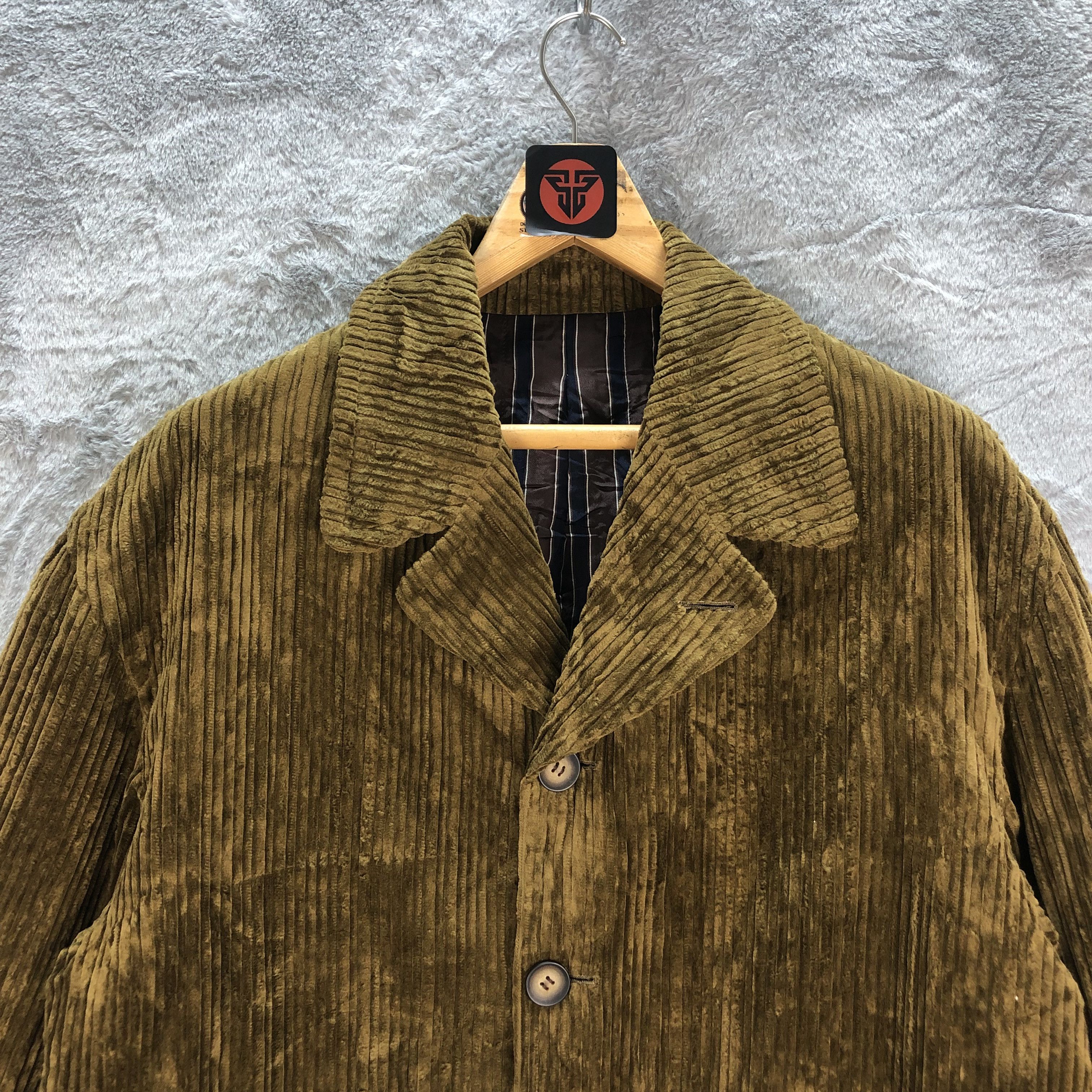 Kenzo KENZO PARIS CORDUROY JACKET / CASUAL JACKET #6506-70 Size US M / EU 48-50 / 2 - 2 Thumbnail