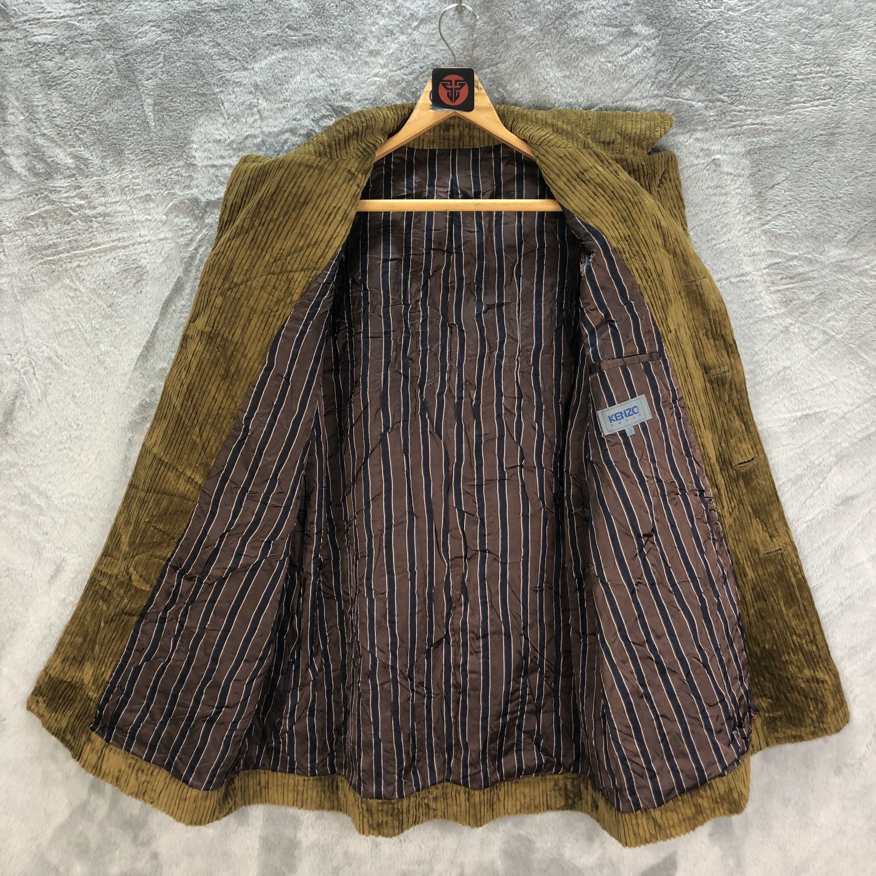 Kenzo KENZO PARIS CORDUROY JACKET / CASUAL JACKET #6506-70 Size US M / EU 48-50 / 2 - 6 Thumbnail