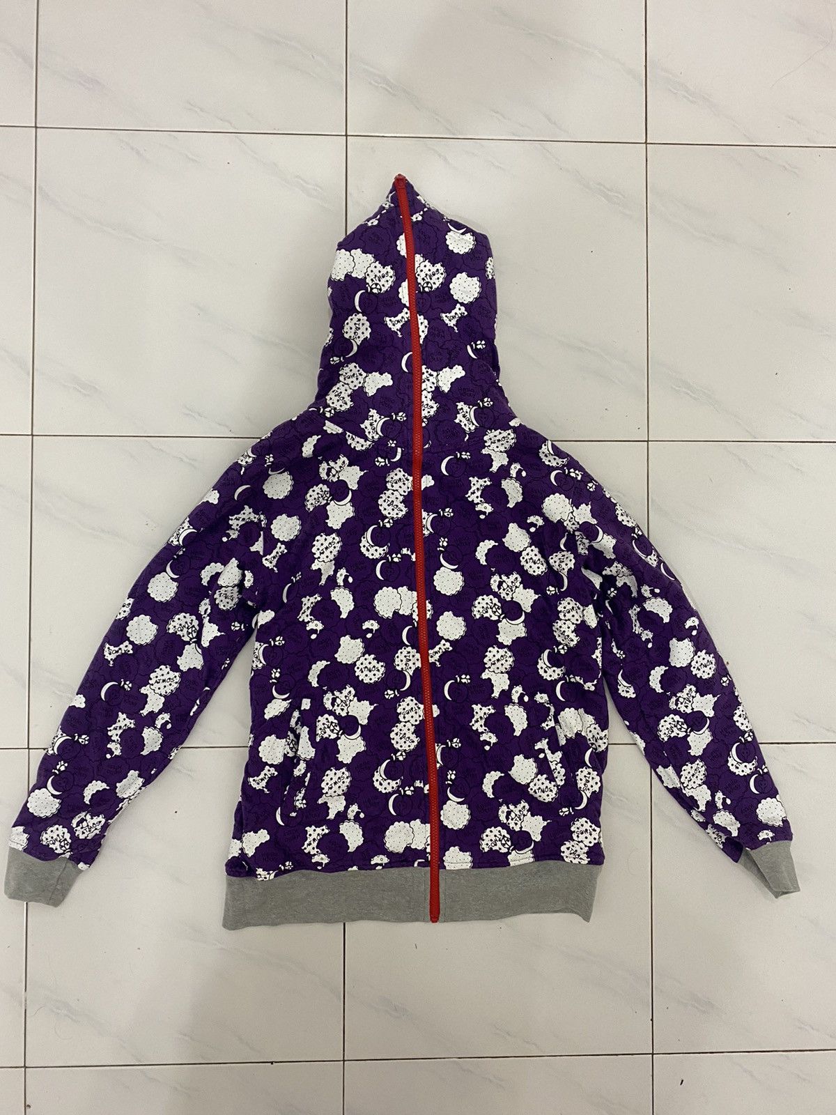 atmos Reversible Atmos X Hello Kitty Monogram Full Zipper Hoodie Size US L / EU 52-54 / 3 - 2 Thumbnail