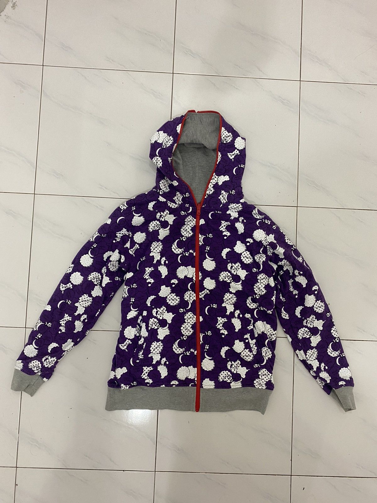 atmos Reversible Atmos X Hello Kitty Monogram Full Zipper Hoodie Size US L / EU 52-54 / 3 - 3 Thumbnail
