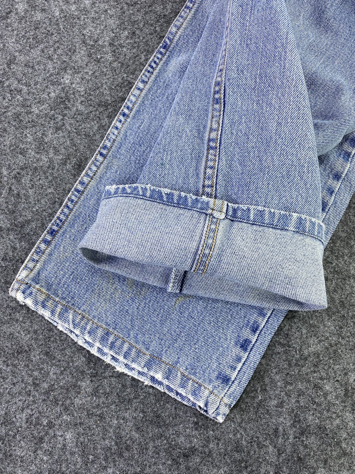 Levi's VINTAGE LEVI'S 505 BLUE WASH JEANS - J681 Size US 34 / EU 50 - 7 Thumbnail