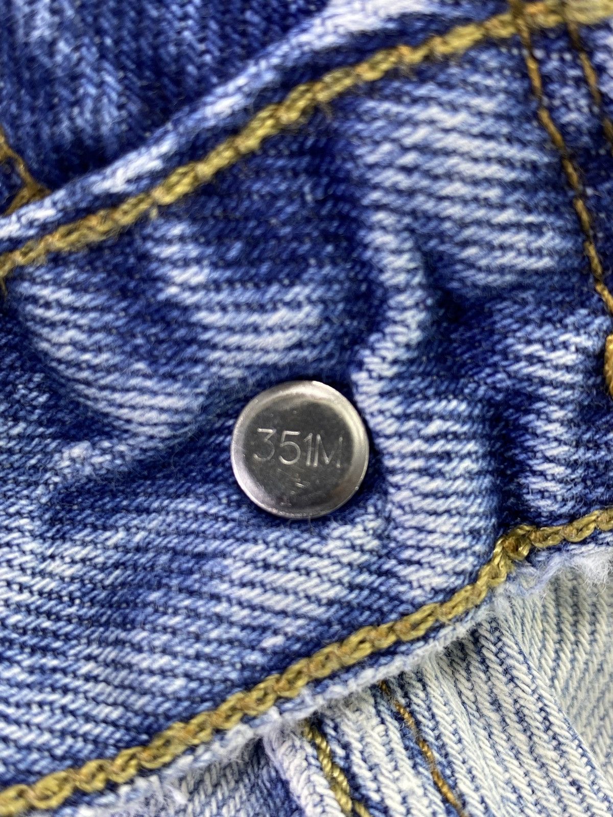 Levi's VINTAGE LEVI'S 505 BLUE WASH JEANS - J681 Size US 34 / EU 50 - 4 Thumbnail