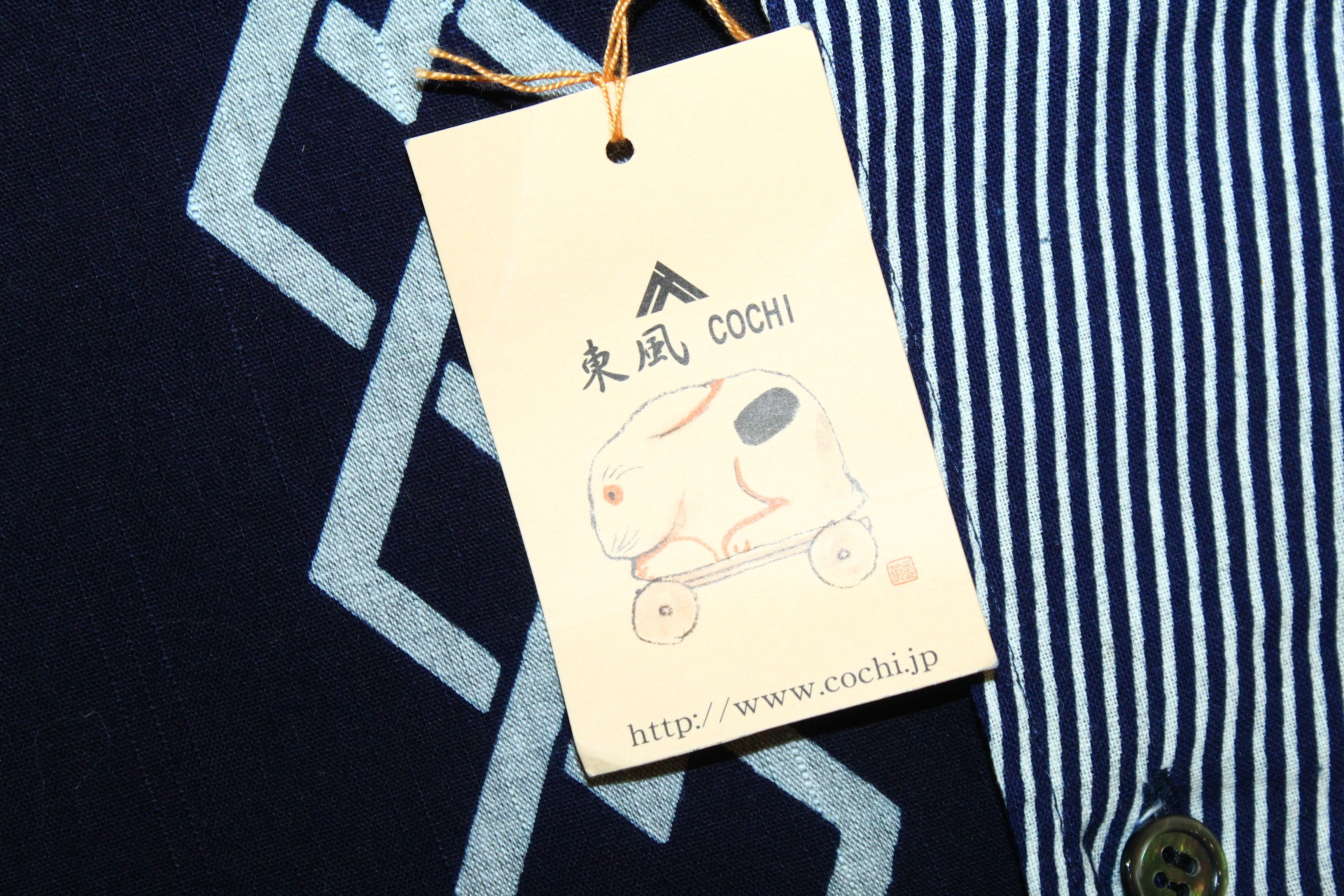 Japanese Brand 💥VTG COCHI KYOTO Japanese Traditional Print Casual Shirt Size US L / EU 52-54 / 3 - 9 Thumbnail