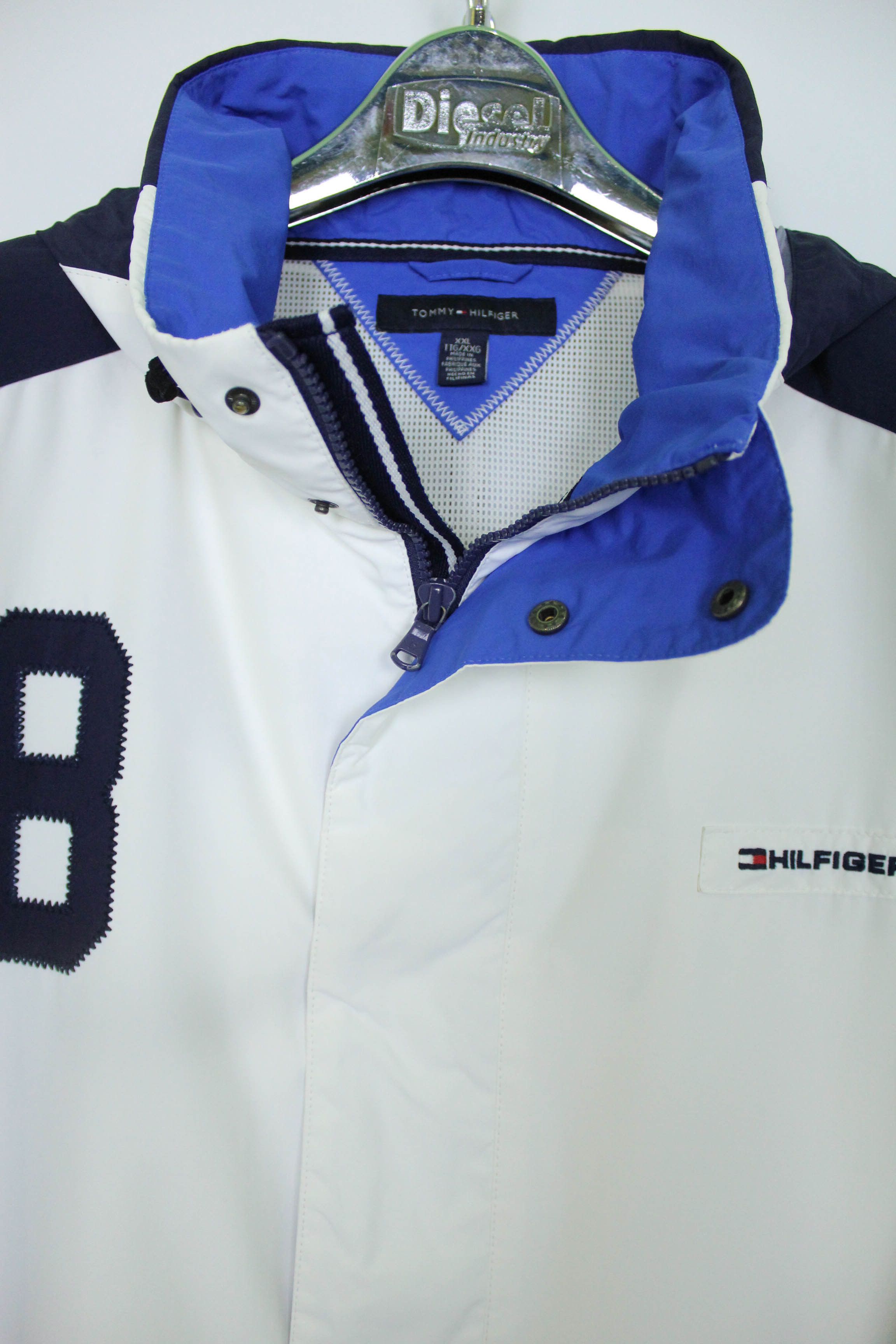 Tommy Hilfiger Tommy Hilfiger 2010 8 Big Logo Ski Sport Tech Jacket Size US XXL / EU 58 / 5 - 8 Thumbnail