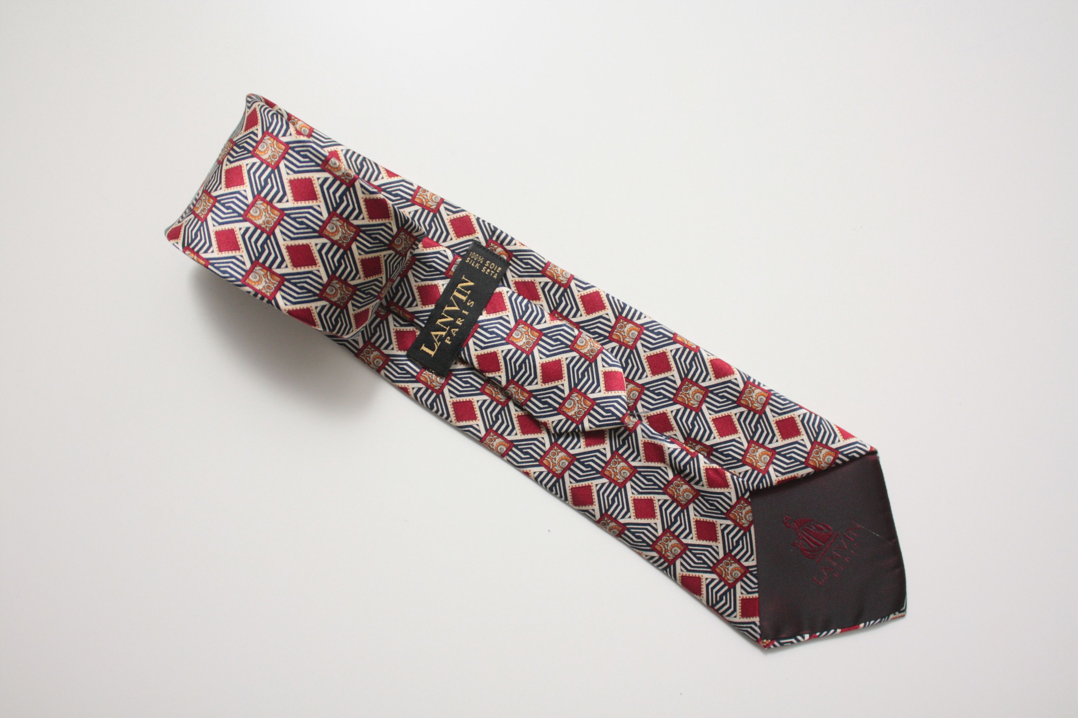 Lanvin Lanvin Paris Silk Tie Size ONE SIZE - 1 Thumbnail