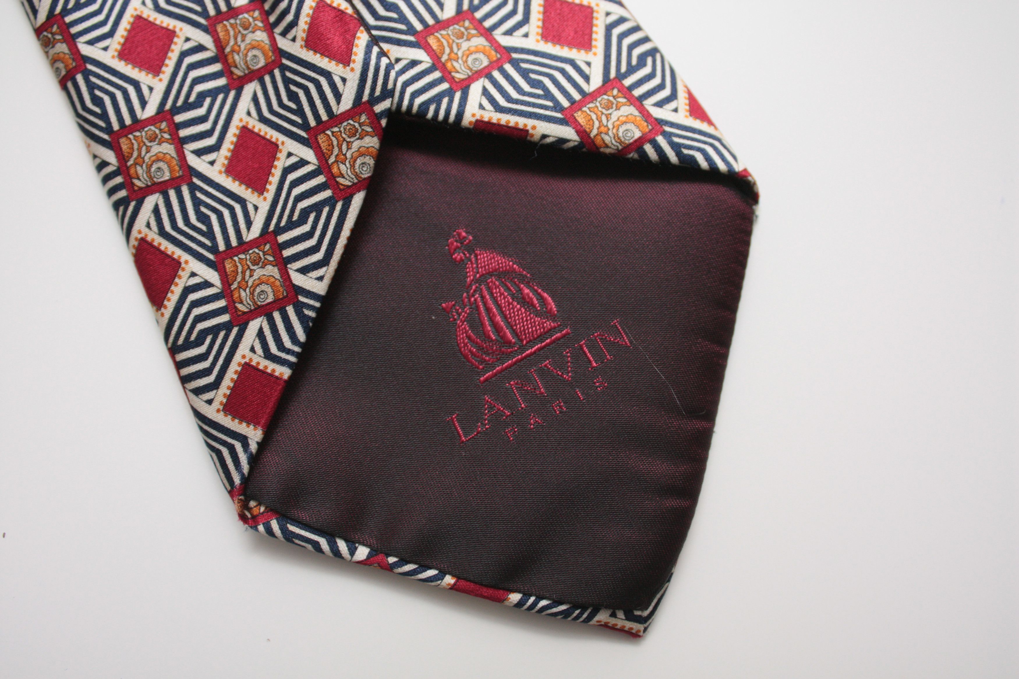 Lanvin Lanvin Paris Silk Tie Size ONE SIZE - 3 Thumbnail