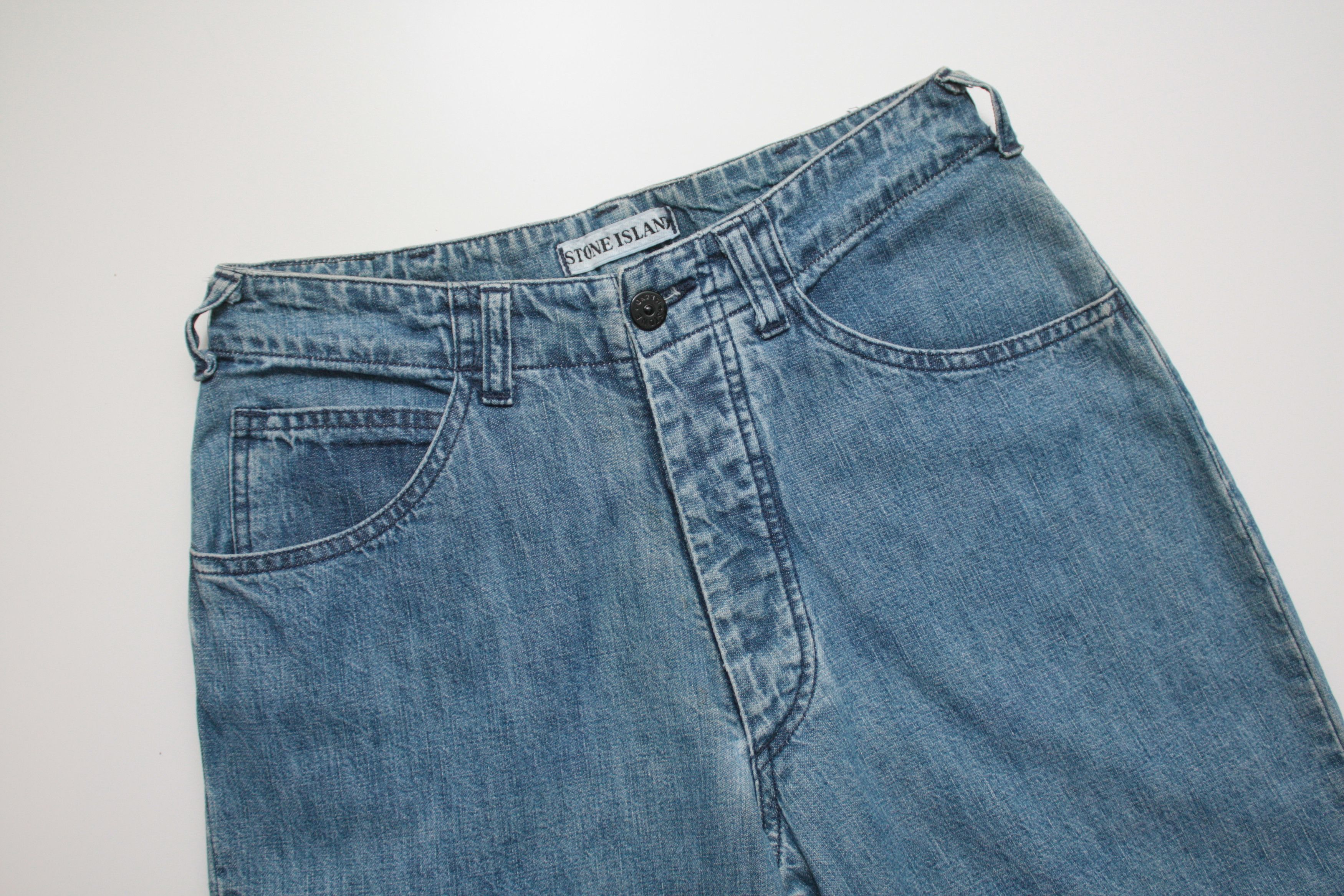 Stone Island Stone Island Vintage Patch Program Denim Blue Jeans Size US 28 / EU 44 - 5 Thumbnail
