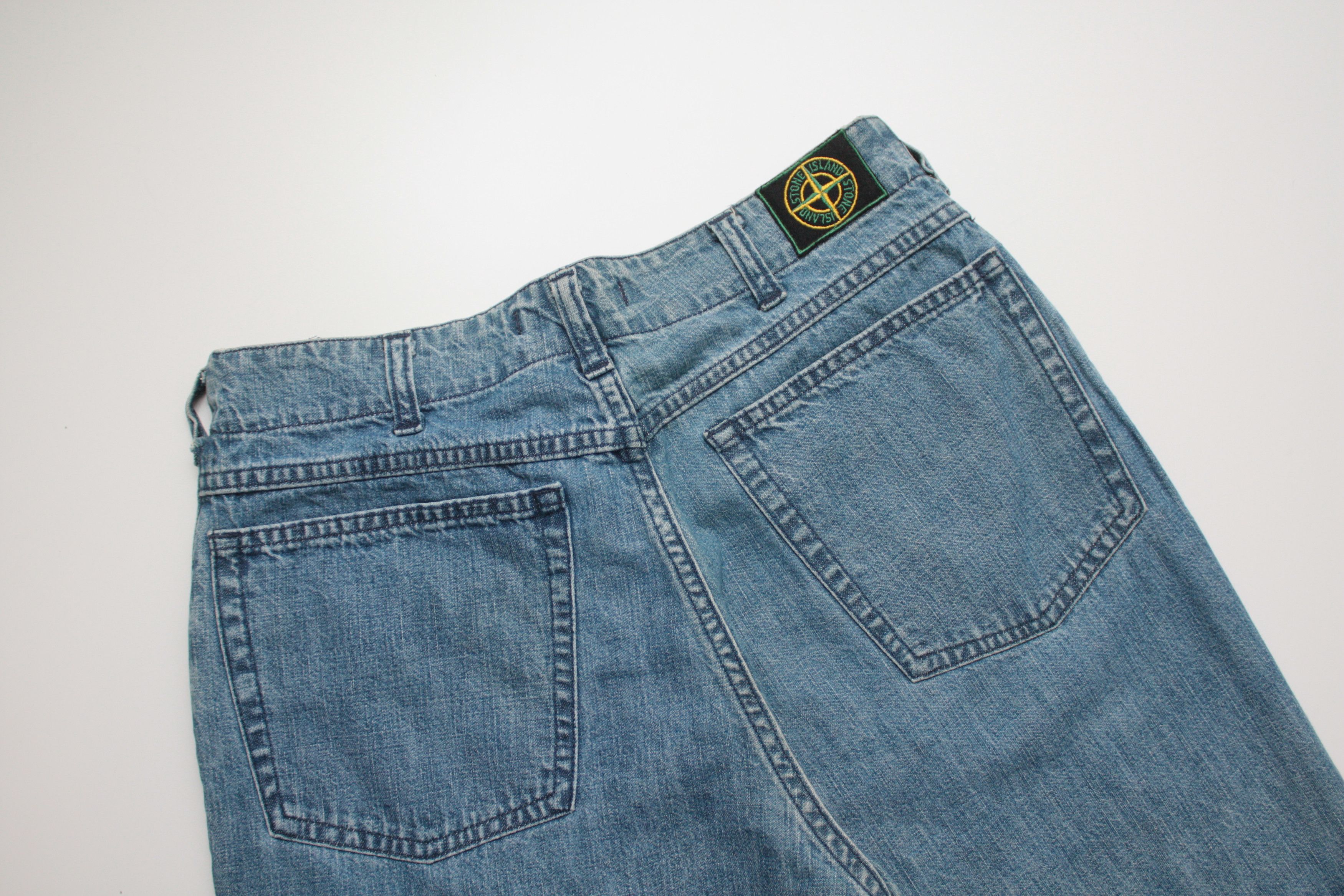 Stone Island Stone Island Vintage Patch Program Denim Blue Jeans Size US 28 / EU 44 - 1 Thumbnail