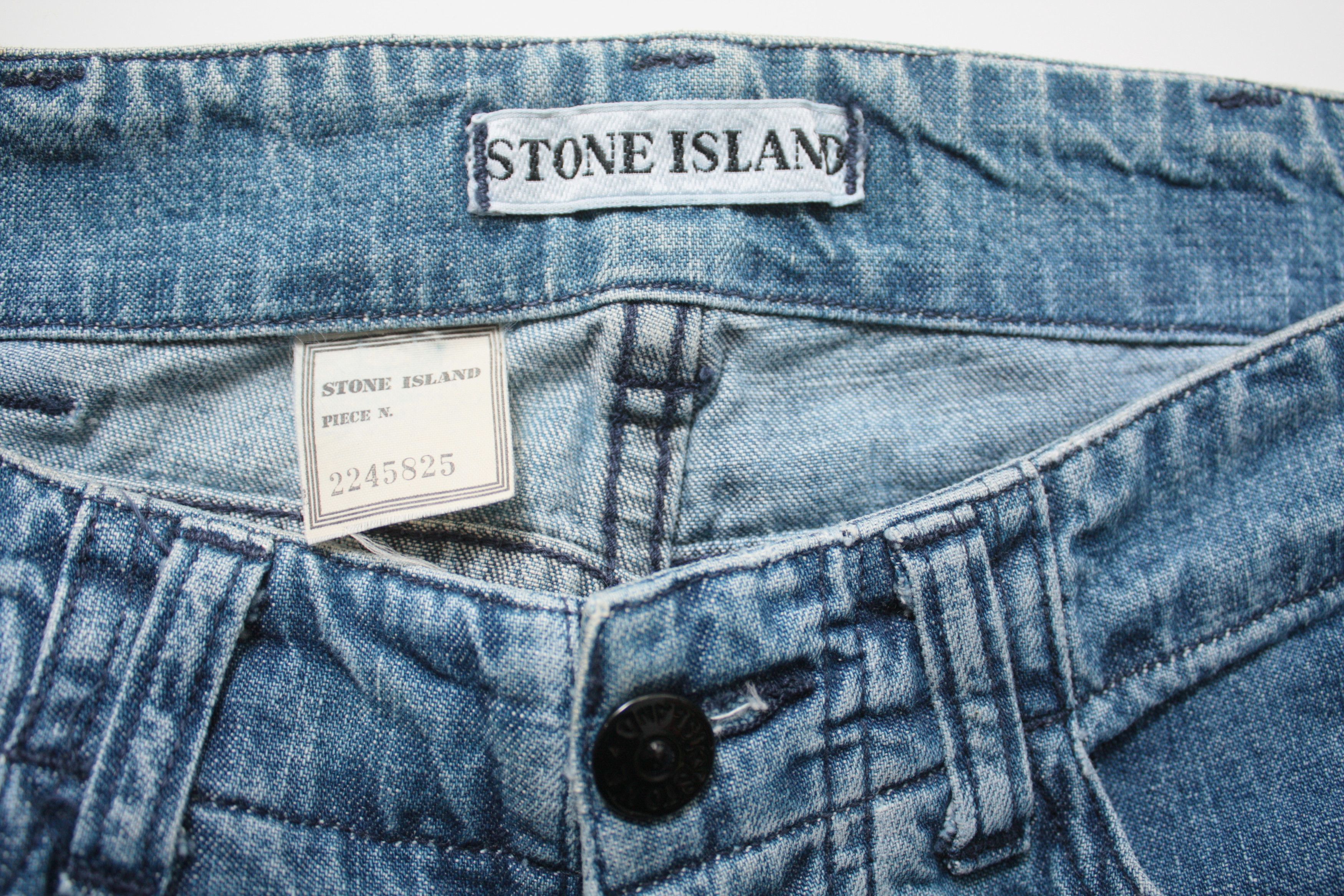 Stone Island Stone Island Vintage Patch Program Denim Blue Jeans Size US 28 / EU 44 - 6 Thumbnail