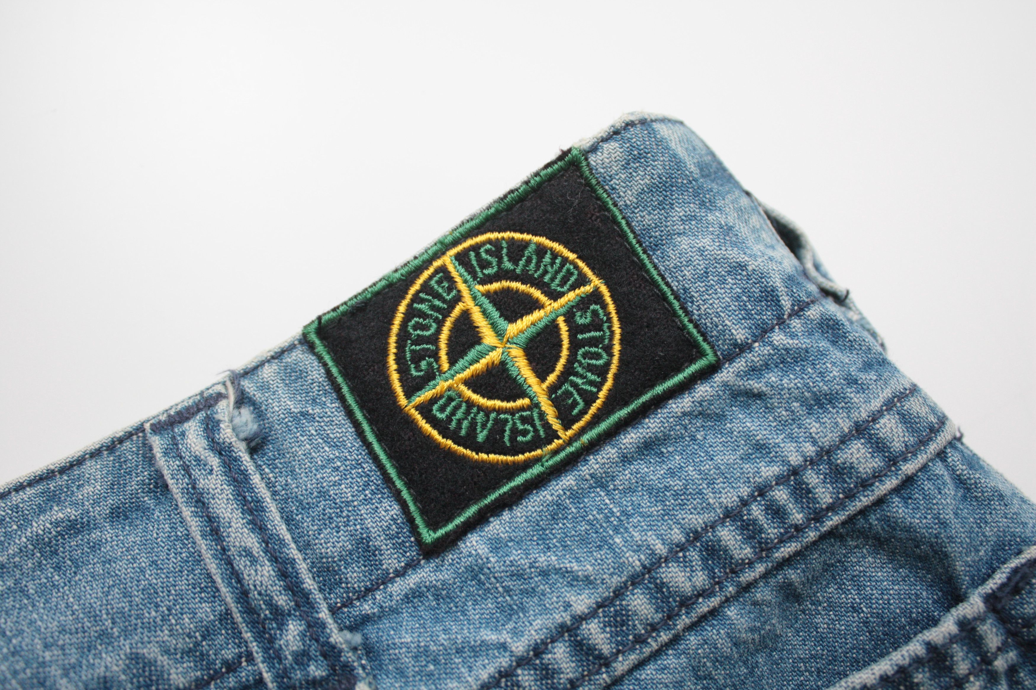 Stone Island Stone Island Vintage Patch Program Denim Blue Jeans Size US 28 / EU 44 - 4 Thumbnail