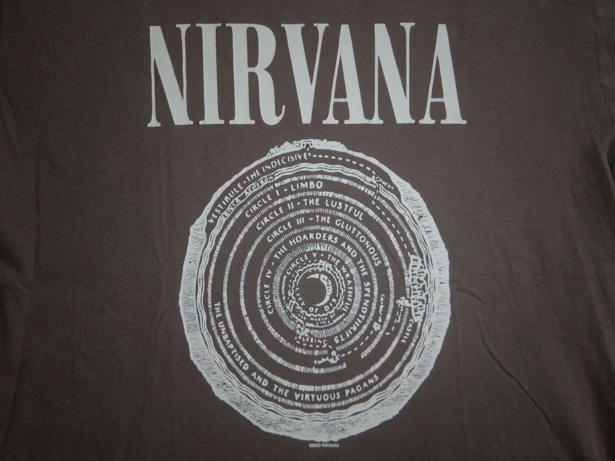 Vintage 2003 high quality Nirvana Vestibule T-Shirt L