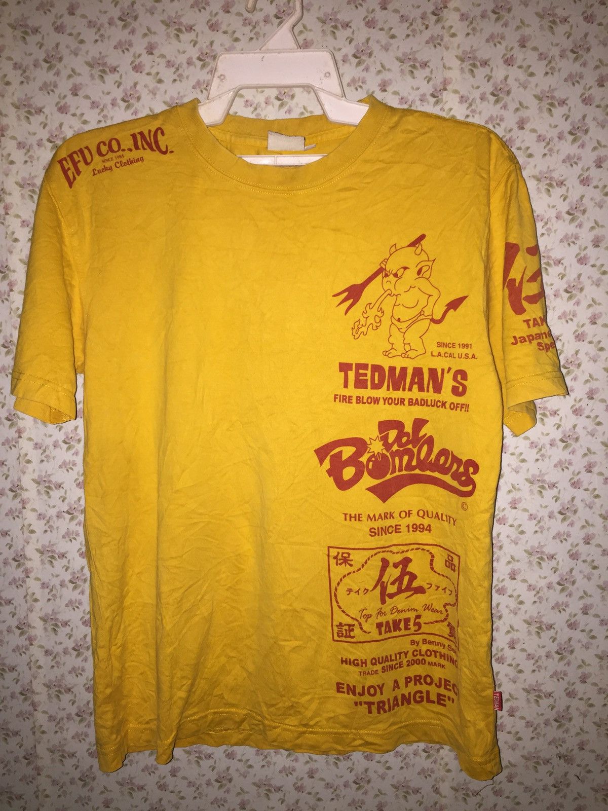 Japanese Brand × Tedman Tedman Lucky Clothing 7th Collaboration Tee Size US S / EU 44-46 / 1 - 2 Thumbnail