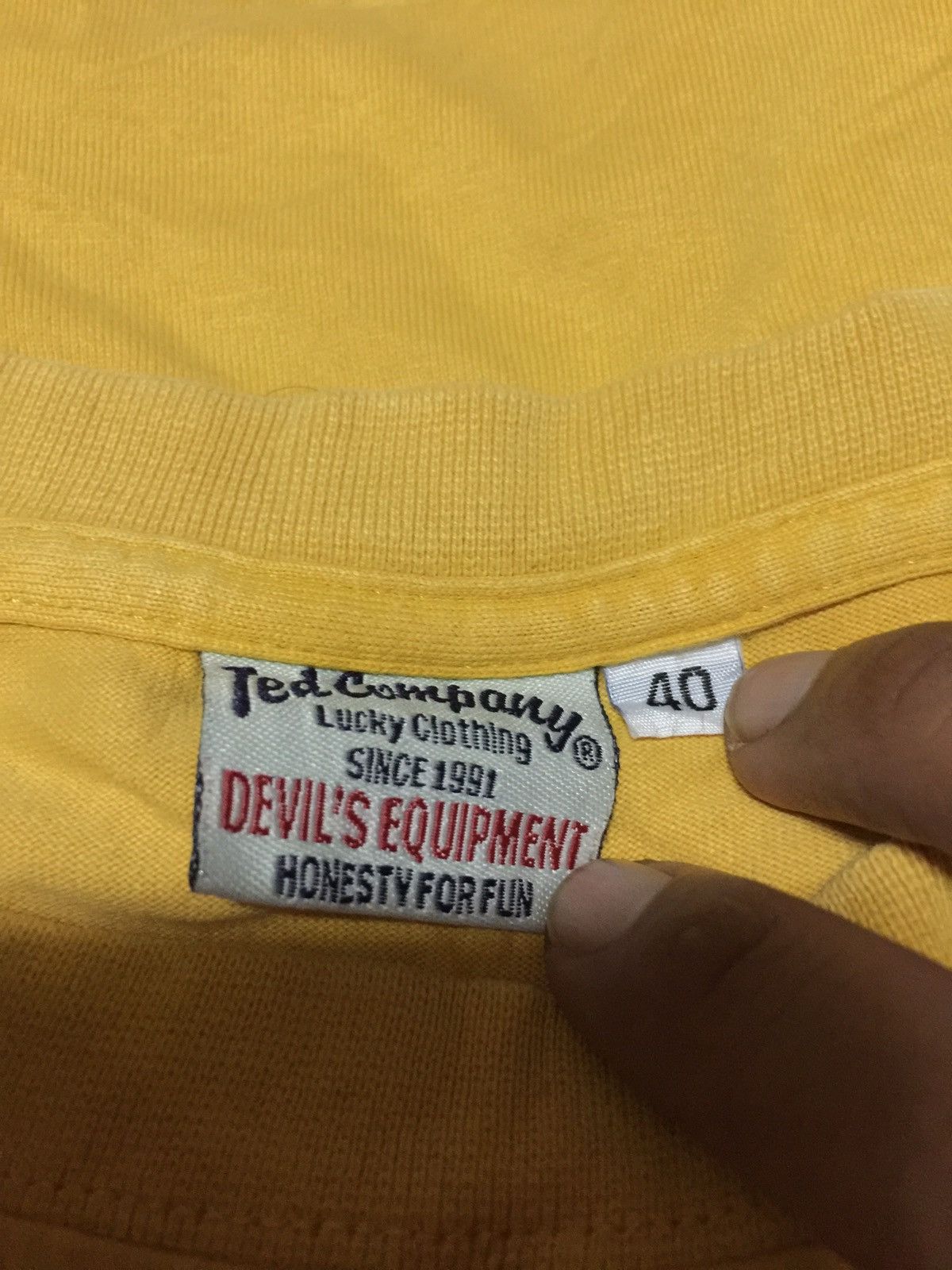 Japanese Brand × Tedman Tedman Lucky Clothing 7th Collaboration Tee Size US S / EU 44-46 / 1 - 5 Thumbnail