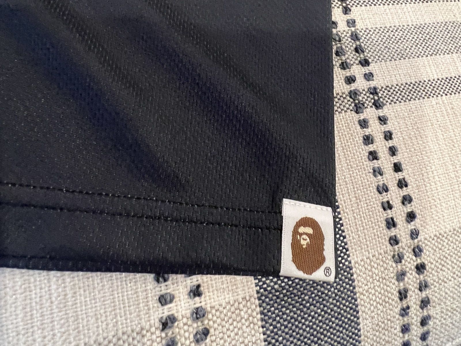 Bape Bape black soccer jersey MEDIUM Size US M / EU 48-50 / 2 - 4 Thumbnail