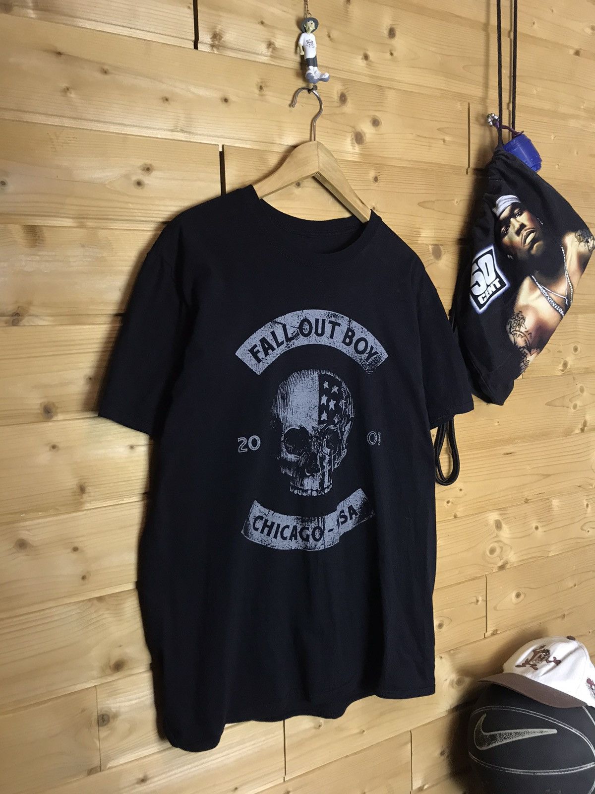 Band Tees Vintage 2001 Fall Out Boys t-shirt Size US XL / EU 56 / 4 - 1 Thumbnail