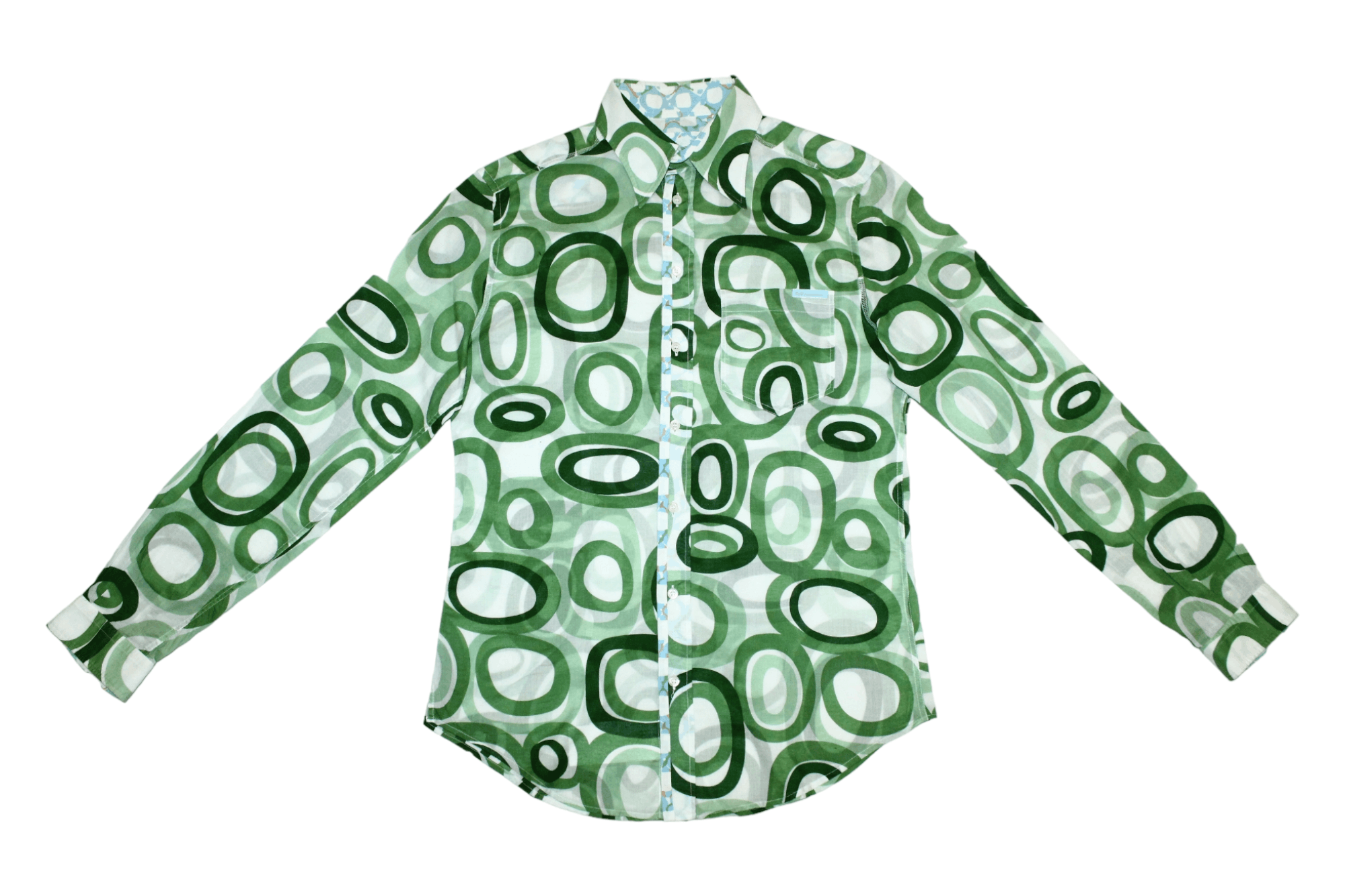 Dolce & Gabbana Dolce & Gabbana Poplin Slim Fit Abstract Art Coctail Shirt Size US M / EU 48-50 / 2 - 4 Thumbnail