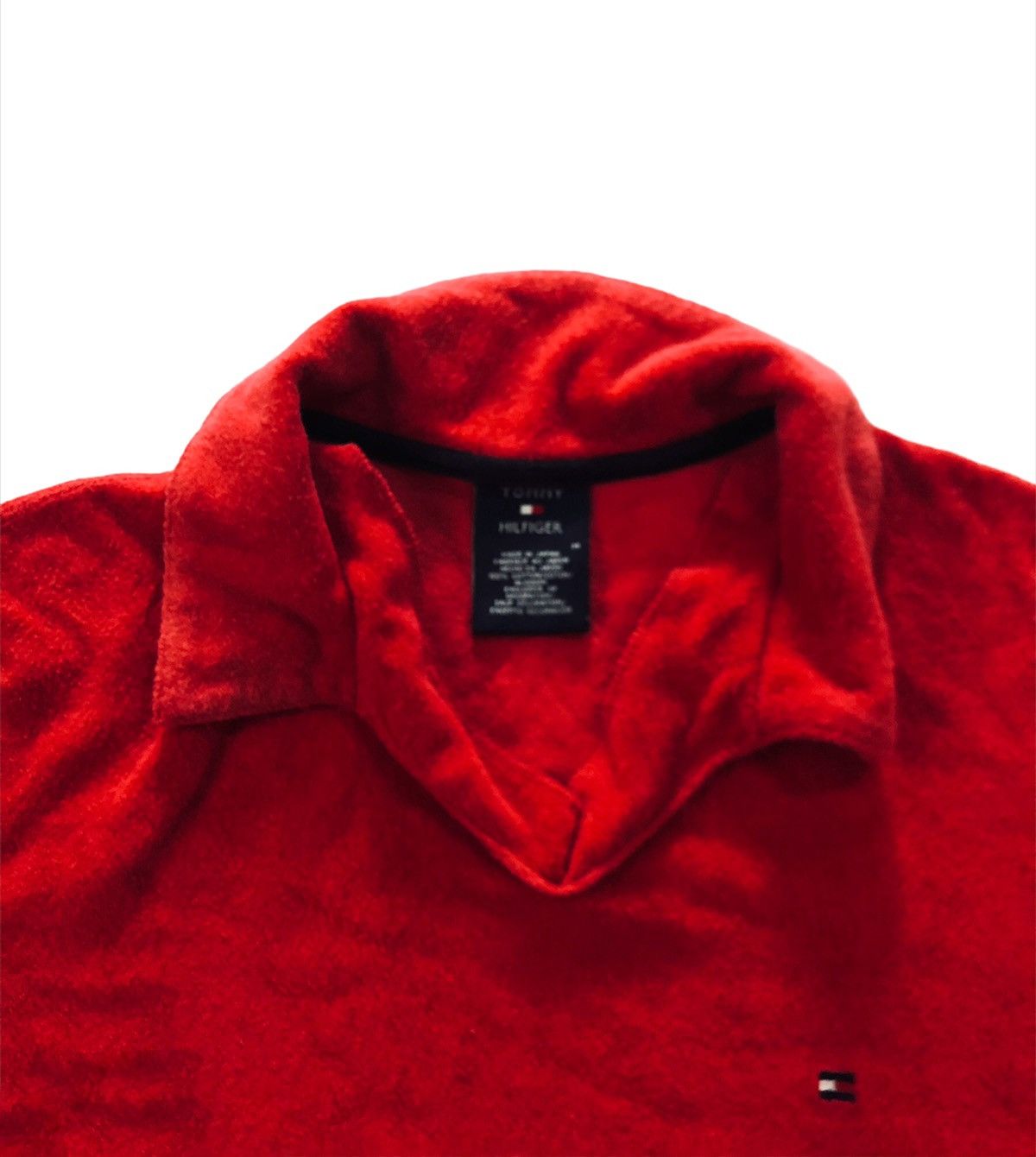 Tommy Hilfiger × Vintage 🔥Tommy Hilfiger Soft Fleece Polo Shirts Size US S / EU 44-46 / 1 - 4 Thumbnail