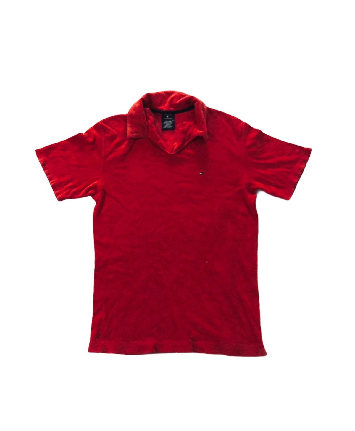 Tommy Hilfiger × Vintage 🔥Tommy Hilfiger Soft Fleece Polo Shirts Size US S / EU 44-46 / 1 - 1 Thumbnail