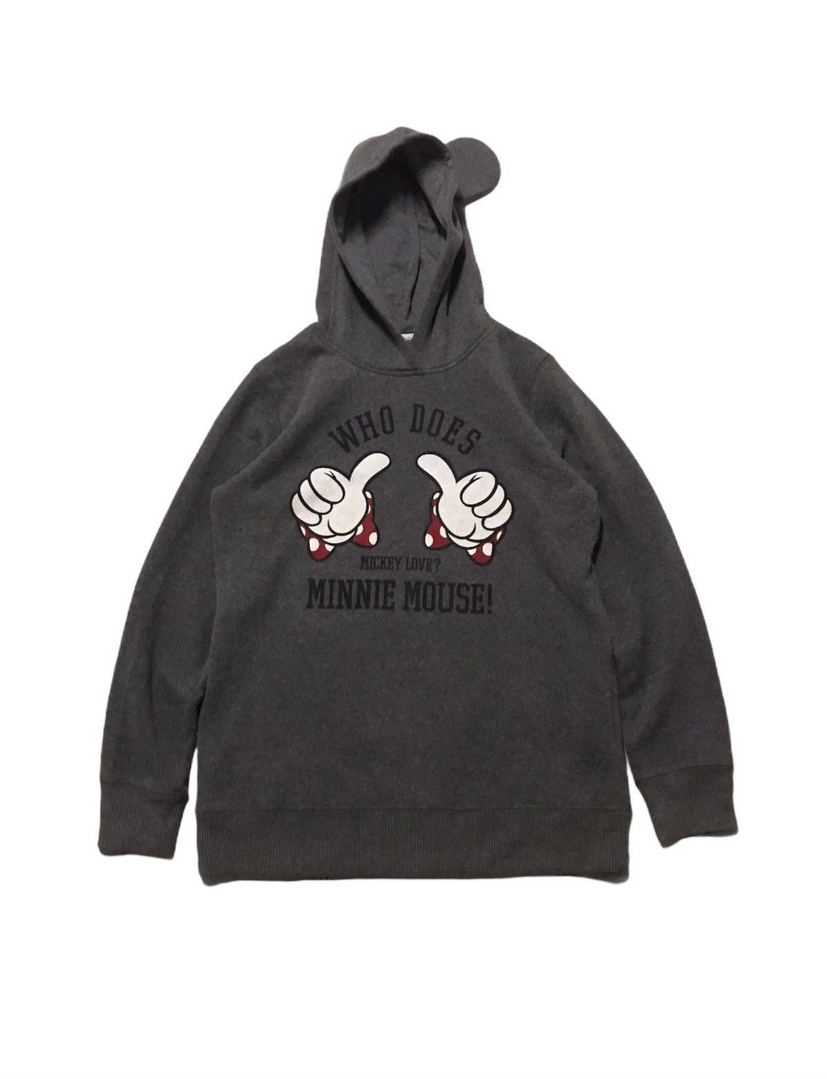 Disney × Japanese Brand 🔥Mickey & Minnie Ears Hoodies Sweatshirts Size US S / EU 44-46 / 1 - 1 Thumbnail