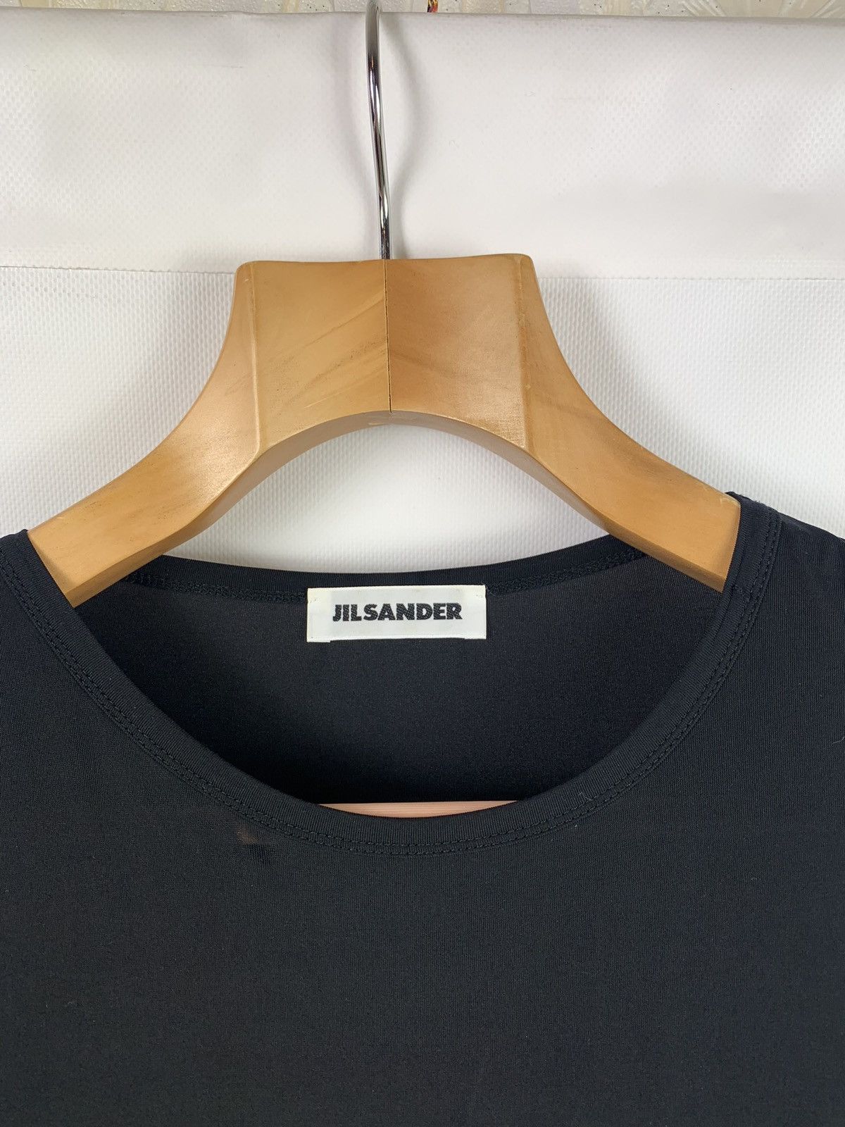 Jil Sander Jil Sander women’s assymetrical sleeveless nylon dress Size L / US 10 / IT 46 - 7 Thumbnail
