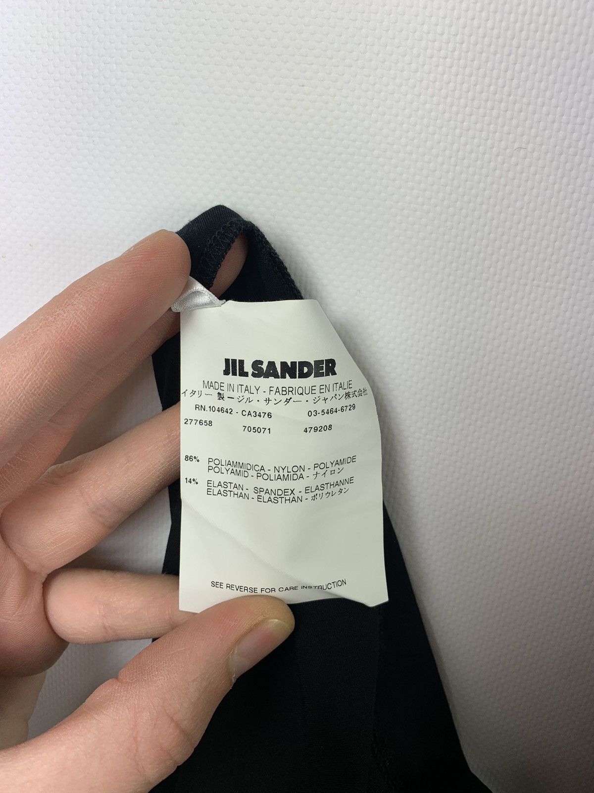 Jil Sander Jil Sander women’s assymetrical sleeveless nylon dress Size L / US 10 / IT 46 - 9 Thumbnail
