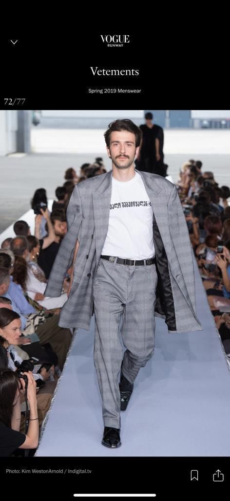 Vetements Oversized Blazer Size 50R - 11 Thumbnail